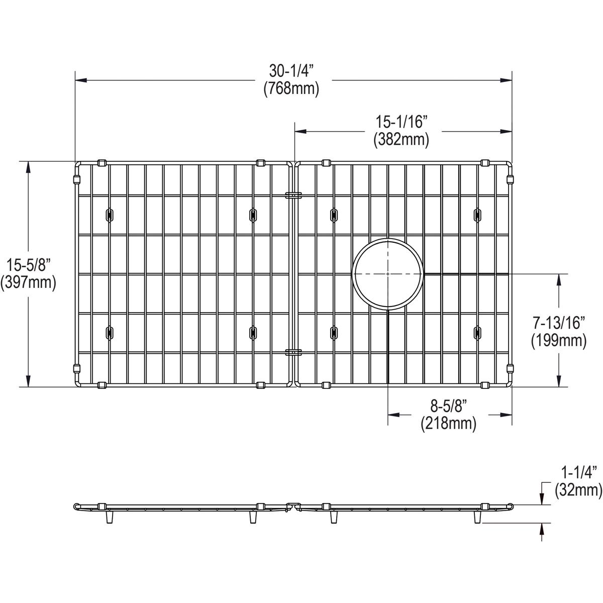 bottom grid