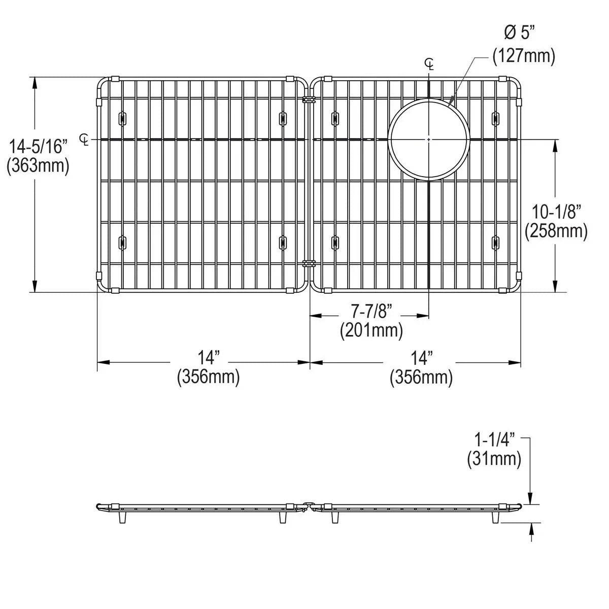 bottom grid