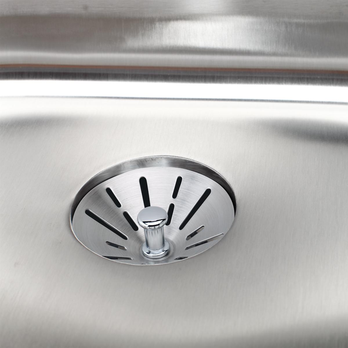 polished stainless steel perfect drain
