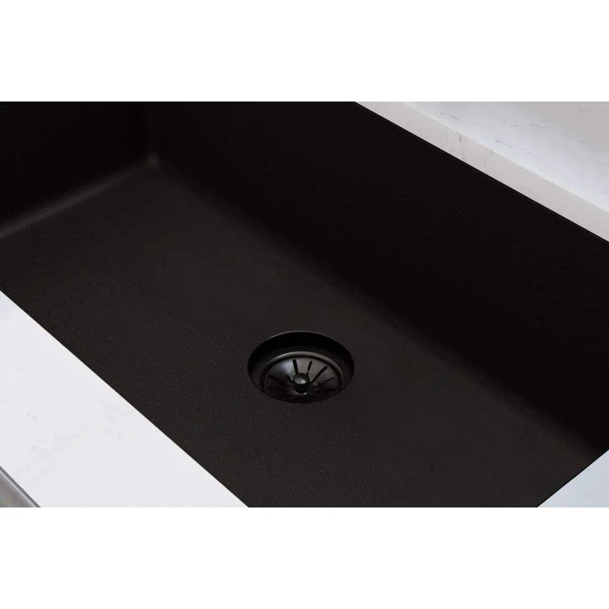 black polymer disposer flange