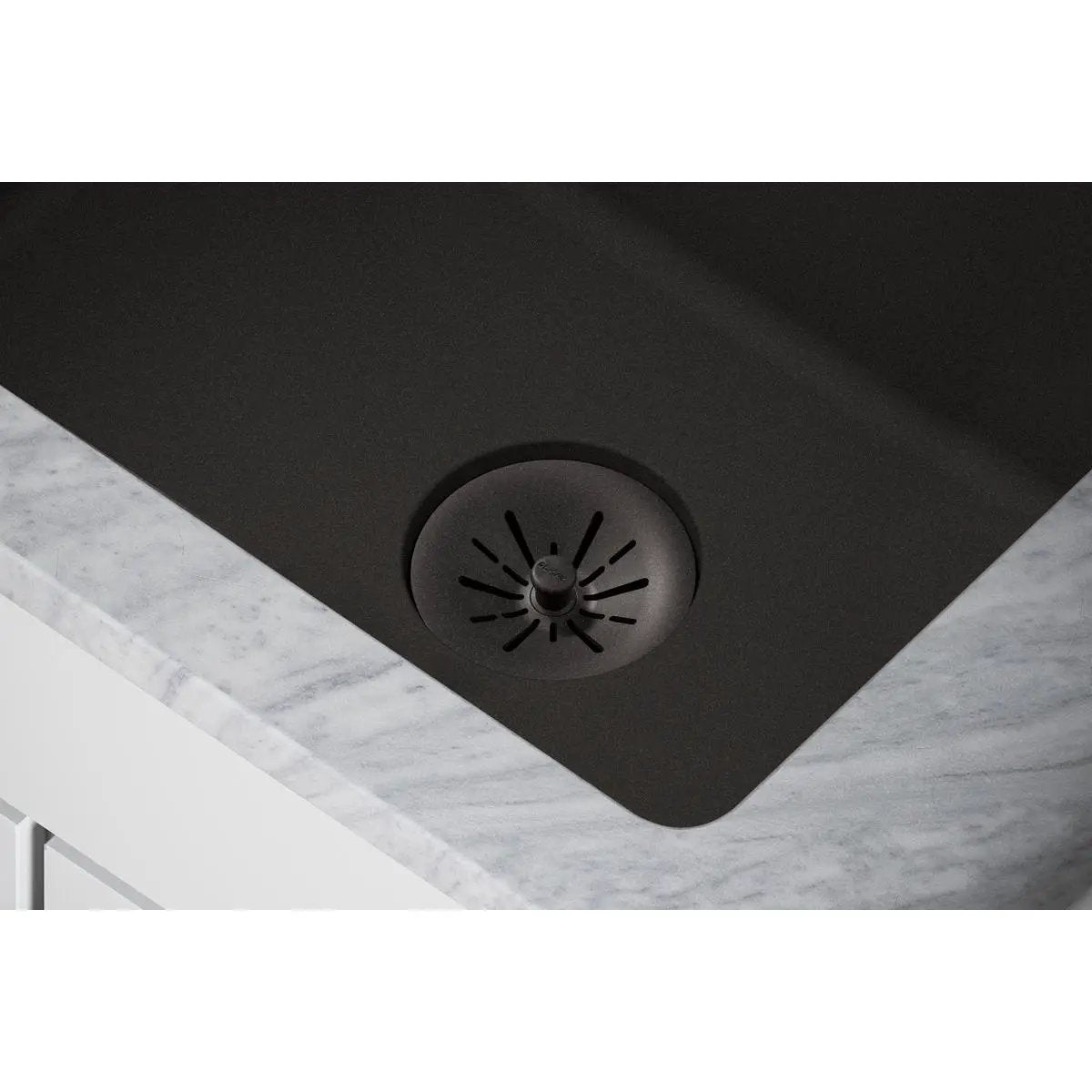 black removable polymer basket strainer