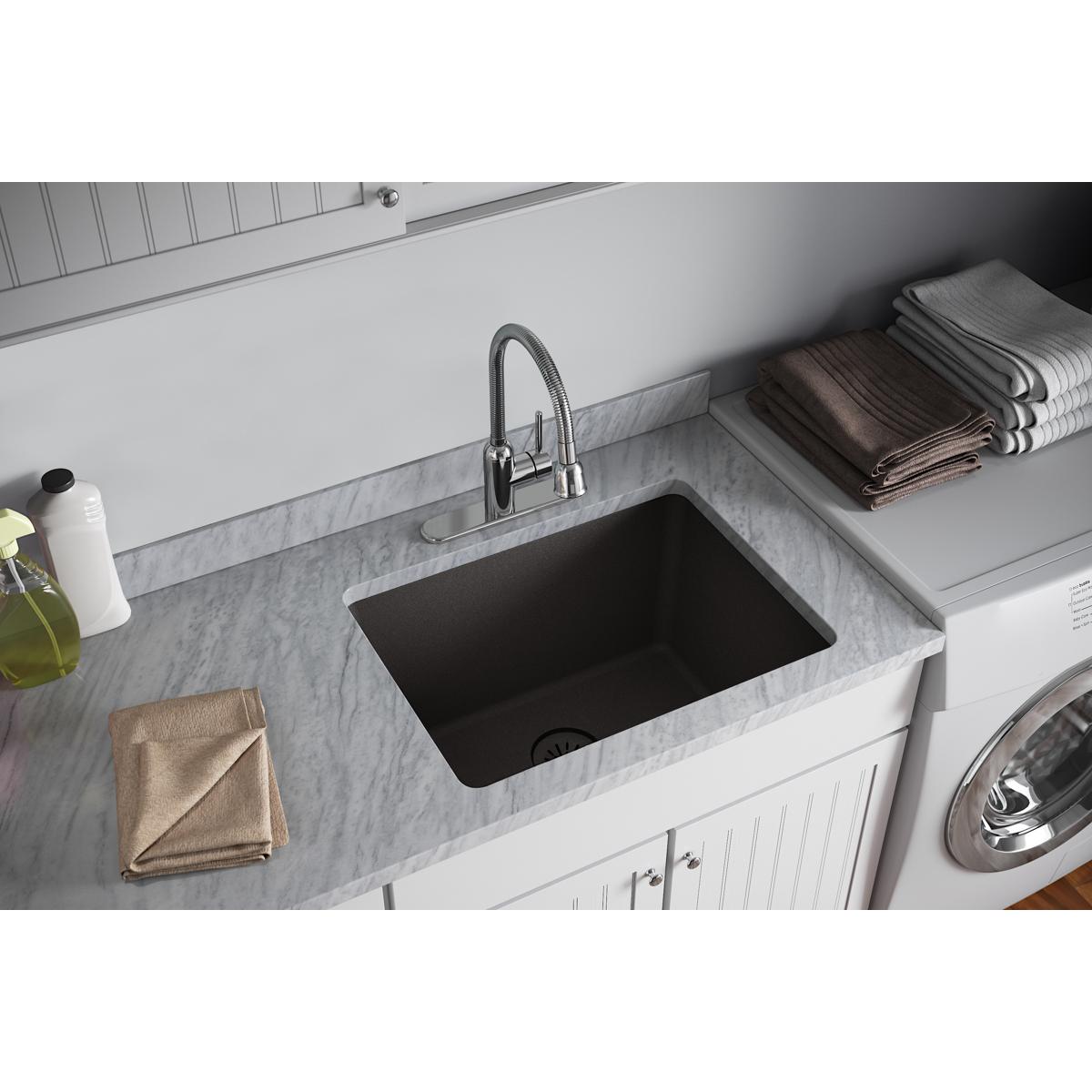 black removable polymer basket strainer