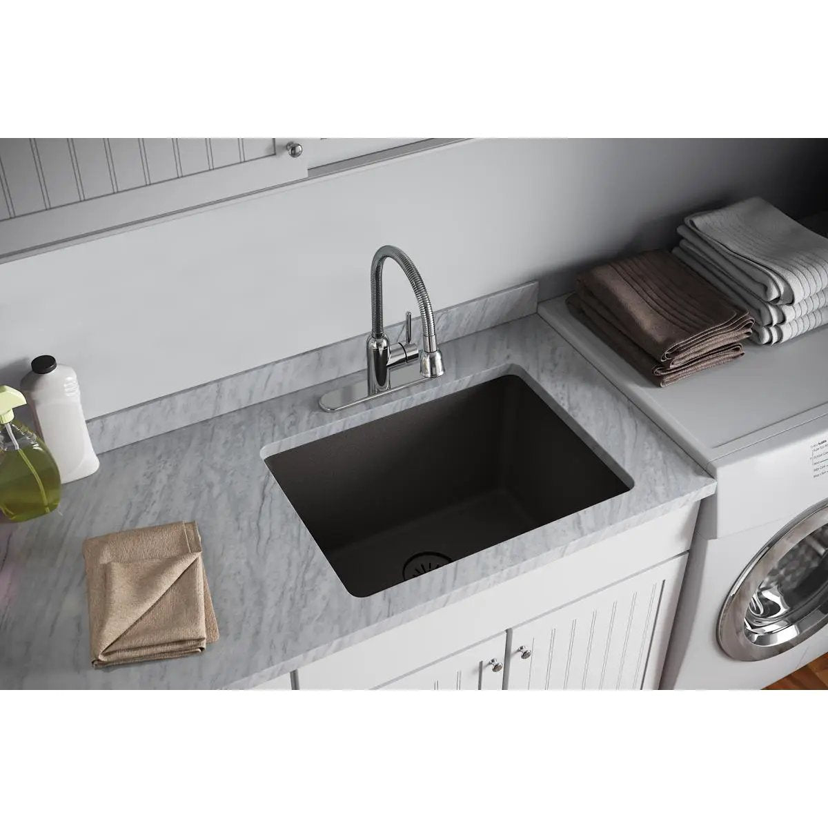 black removable polymer basket strainer