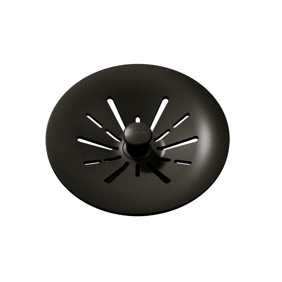 Elkay Quartz Perfect Drain 3-1/2" Removable Polymer Basket Strainer and Rubber Stopper