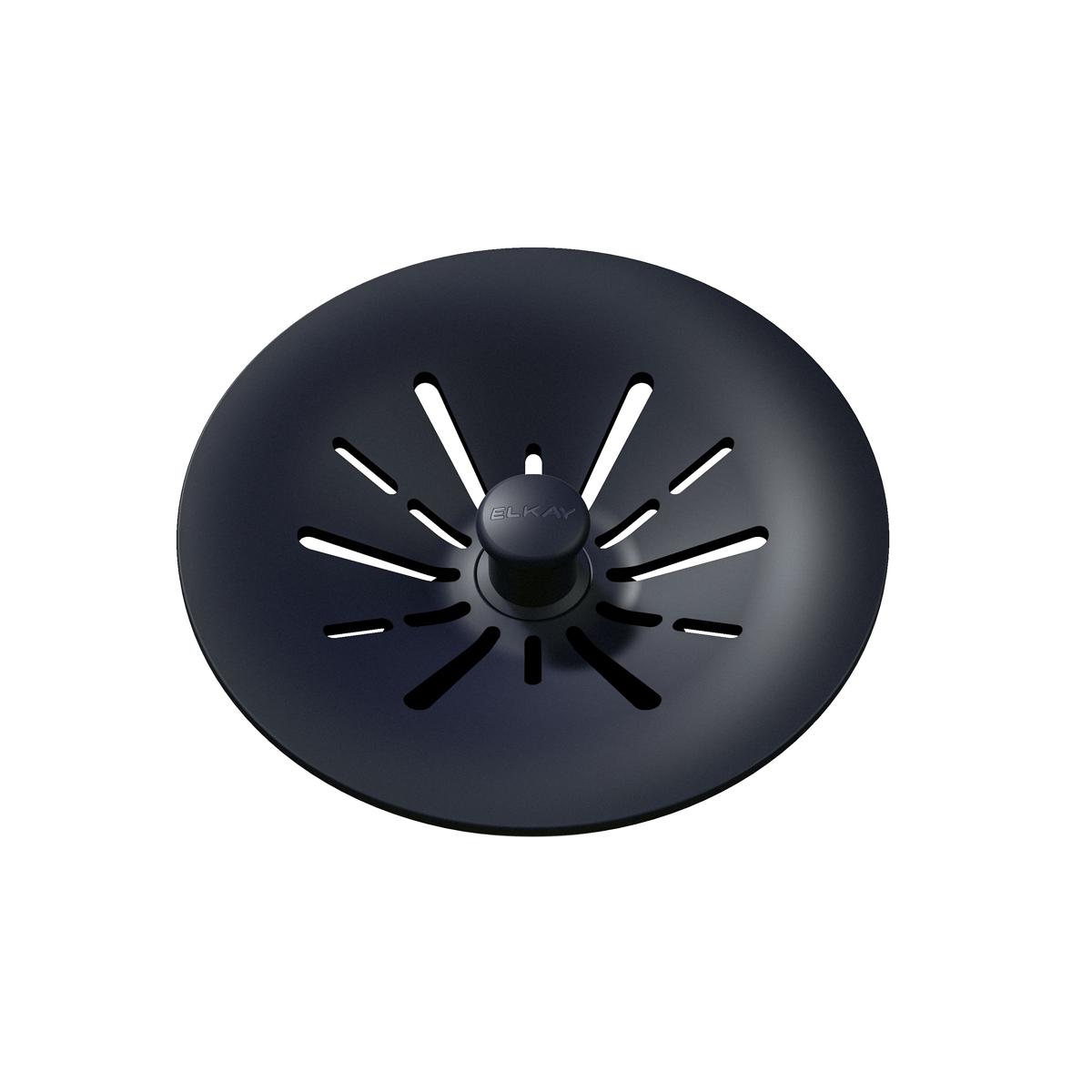 Elkay Quartz Perfect Drain 3-1/2" Removable Polymer Basket Strainer and Rubber Stopper