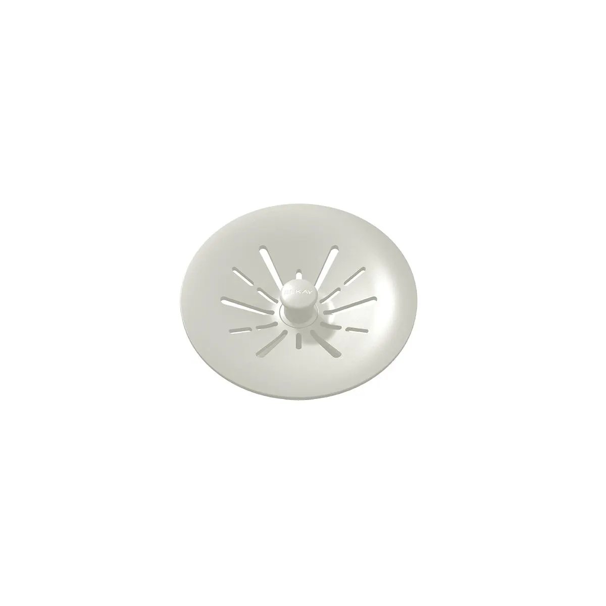Elkay Quartz Perfect Drain 3-1/2" Removable Polymer Basket Strainer and Rubber Stopper by Elkay