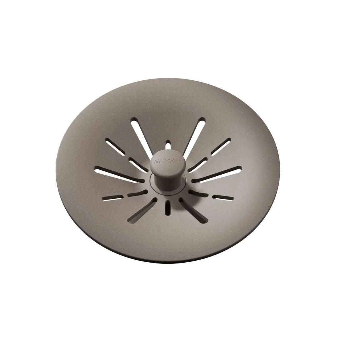 Elkay Quartz Perfect Drain 3-1/2" Removable Polymer Basket Strainer and Rubber Stopper by Elkay