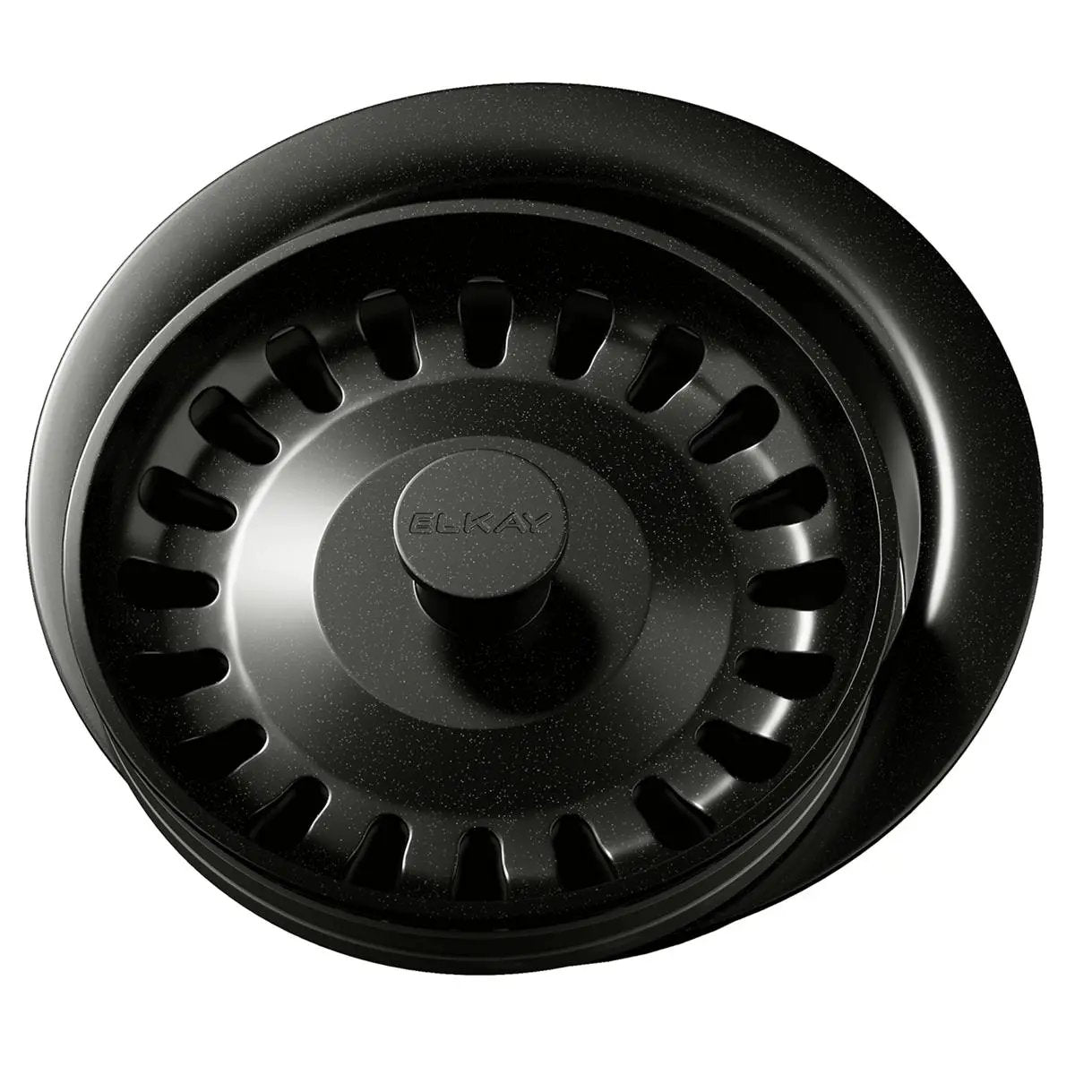 Elkay Polymer 3-1/2" Disposer Flange with Removable Basket Strainer and Rubber Stopper by Elkay
