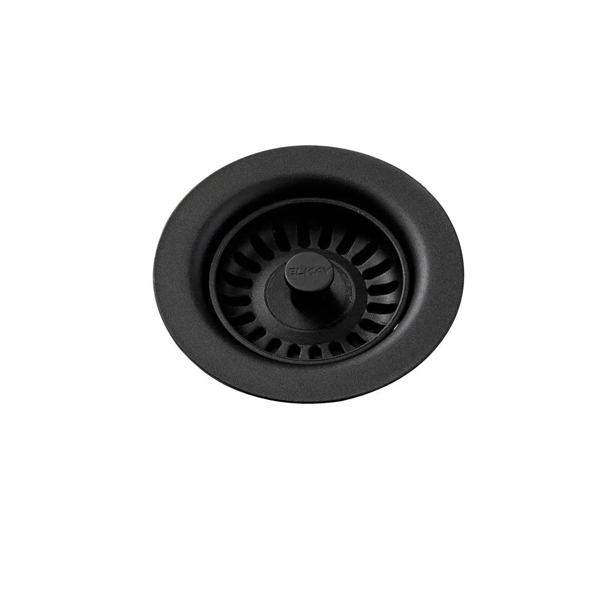 Elkay Polymer Drain Fitting with Removable Basket Strainer and Rubber Stopper by Elkay