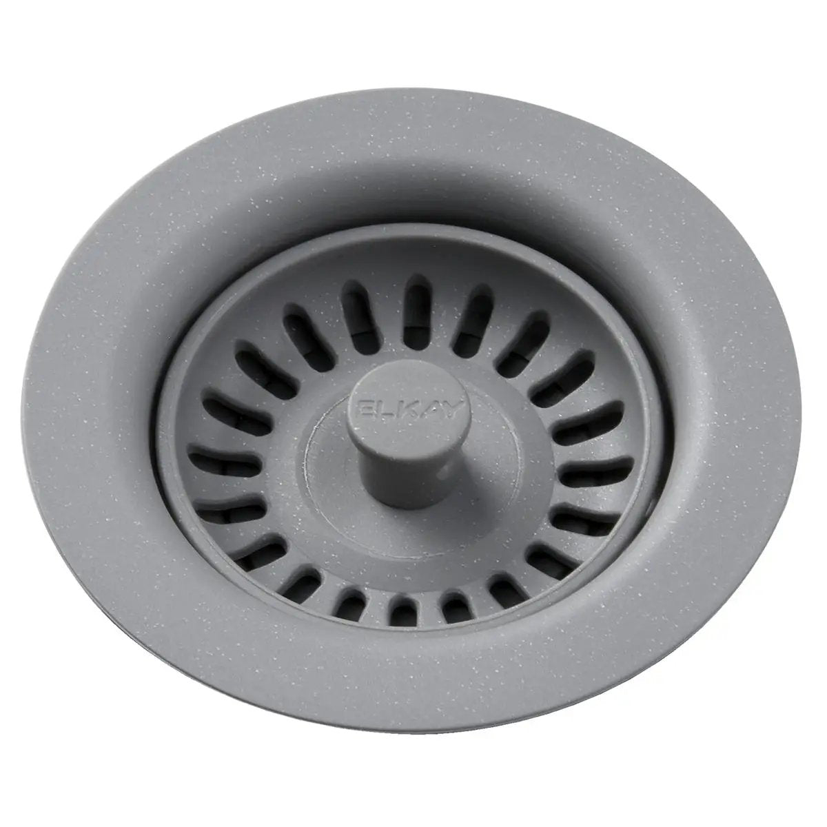 Elkay Polymer Drain Fitting with Removable Basket Strainer and Rubber Stopper by Elkay