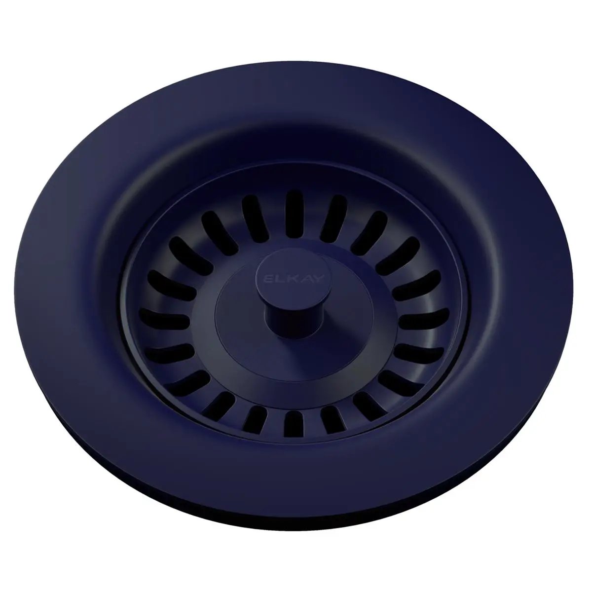Elkay Polymer Drain Fitting with Removable Basket Strainer and Rubber Stopper by Elkay