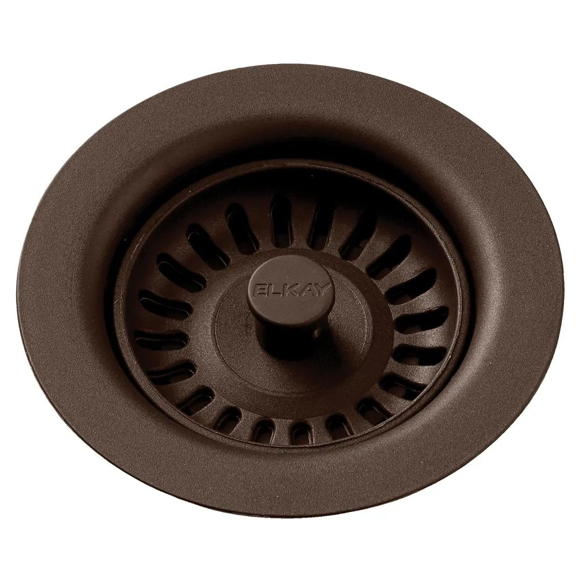 Elkay Polymer Drain Fitting with Removable Basket Strainer and Rubber Stopper by Elkay