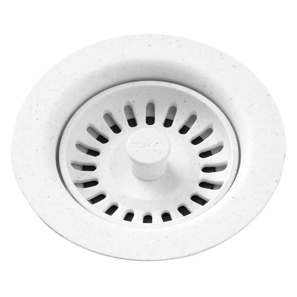 Elkay Polymer Drain Fitting with Removable Basket Strainer and Rubber Stopper by Elkay