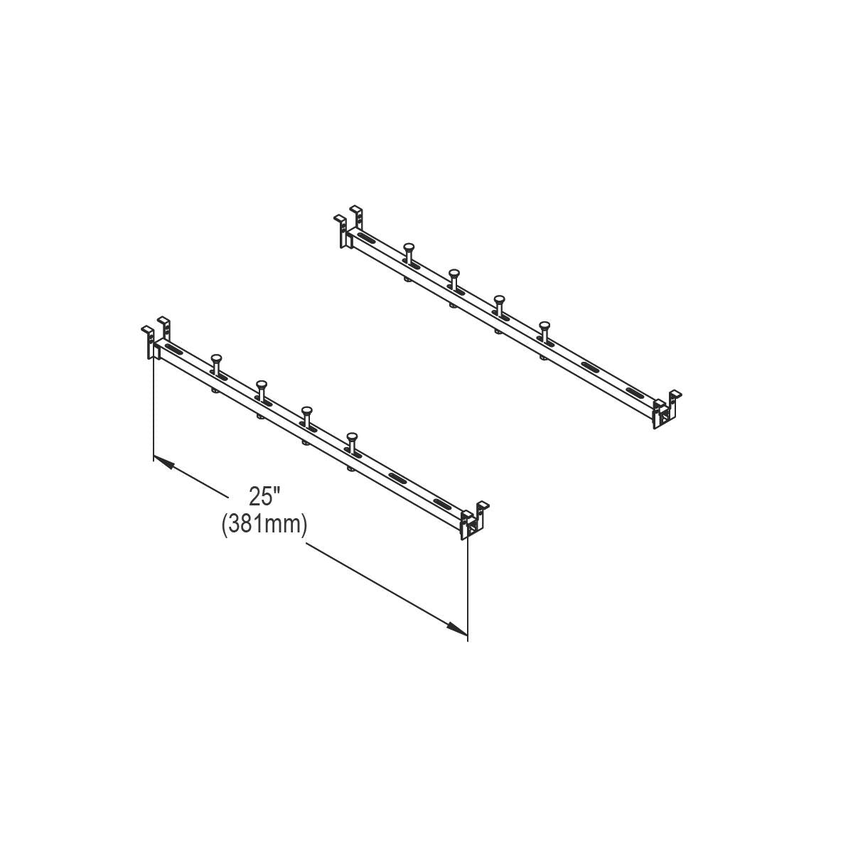 undermount support kit