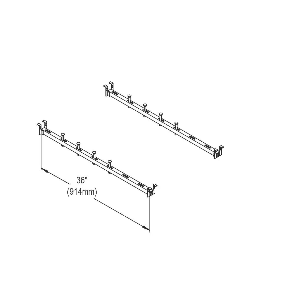 undermount support kit