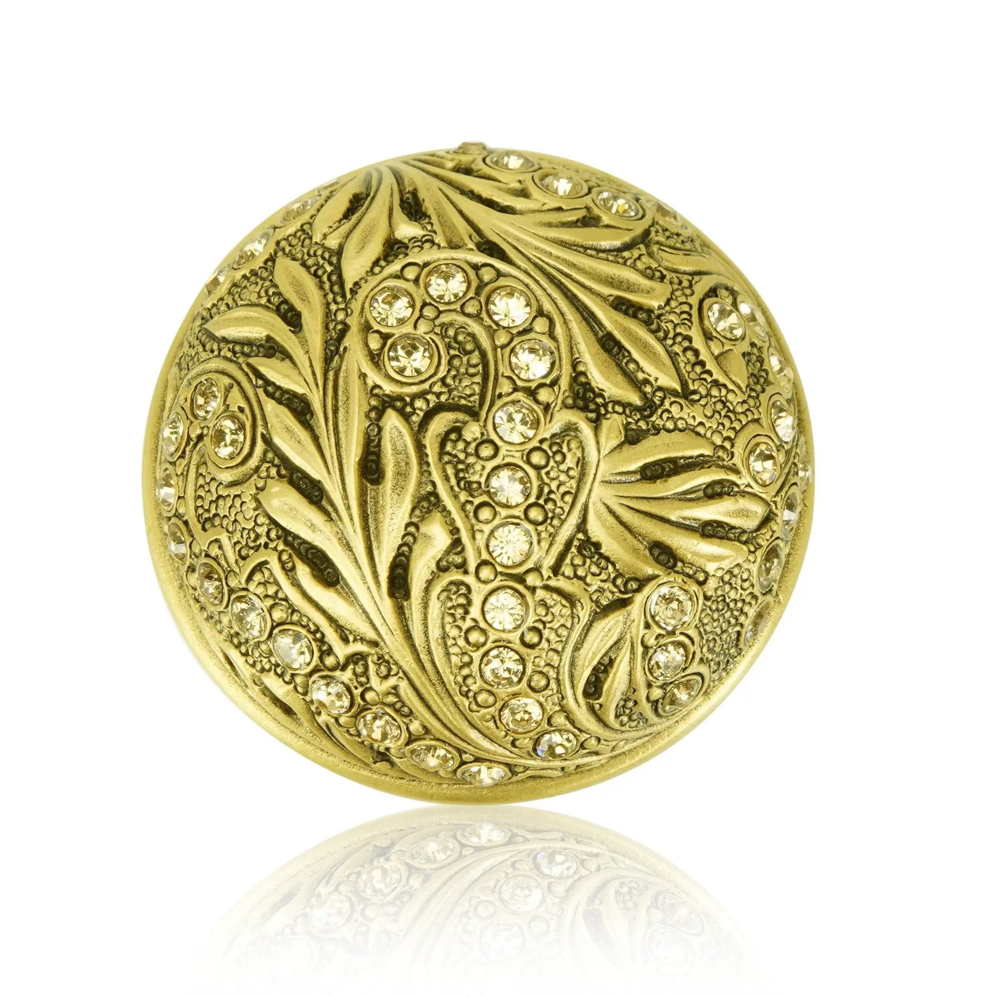 museum gold knob