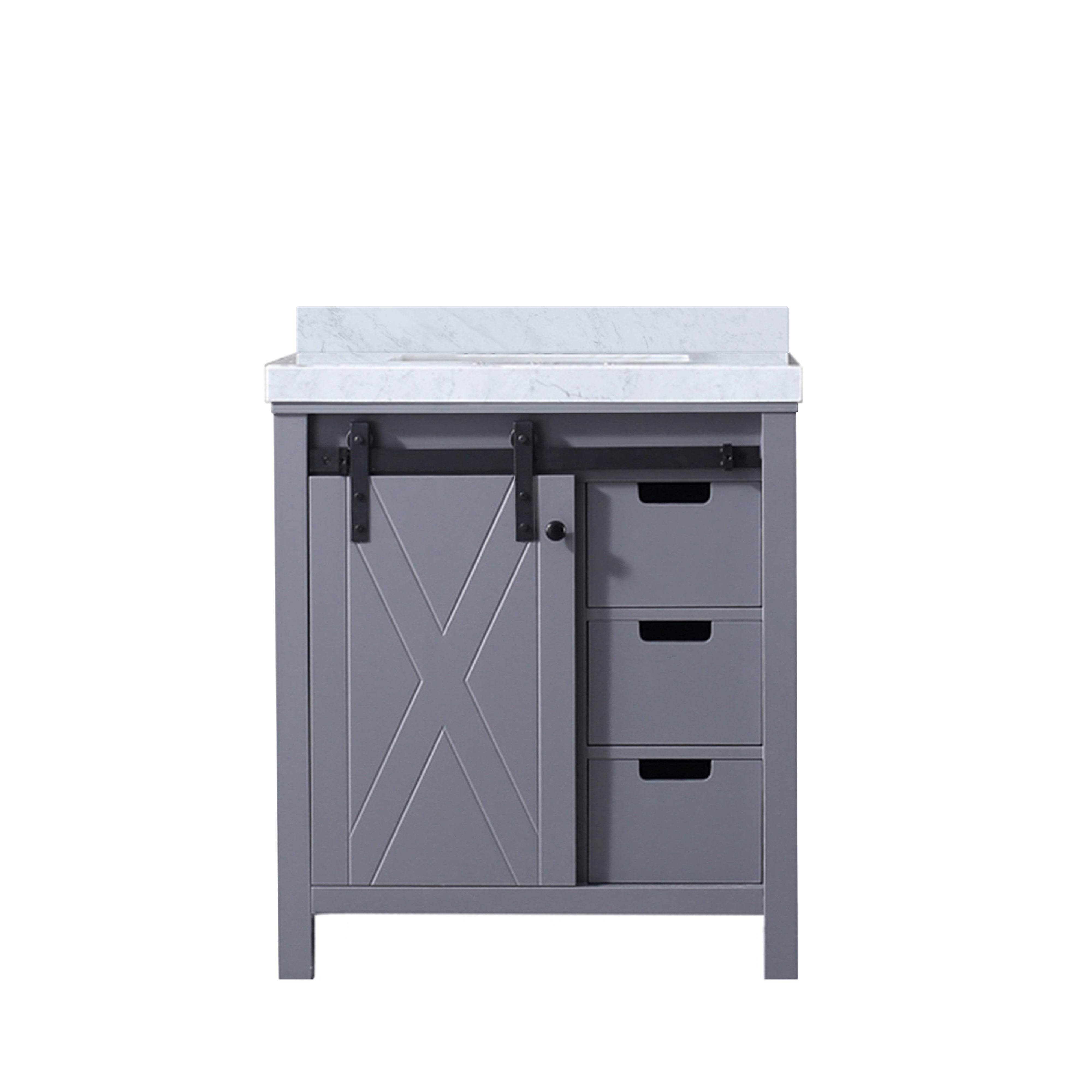 Lexora Marsyas 30 in W x 22 in D Vanity