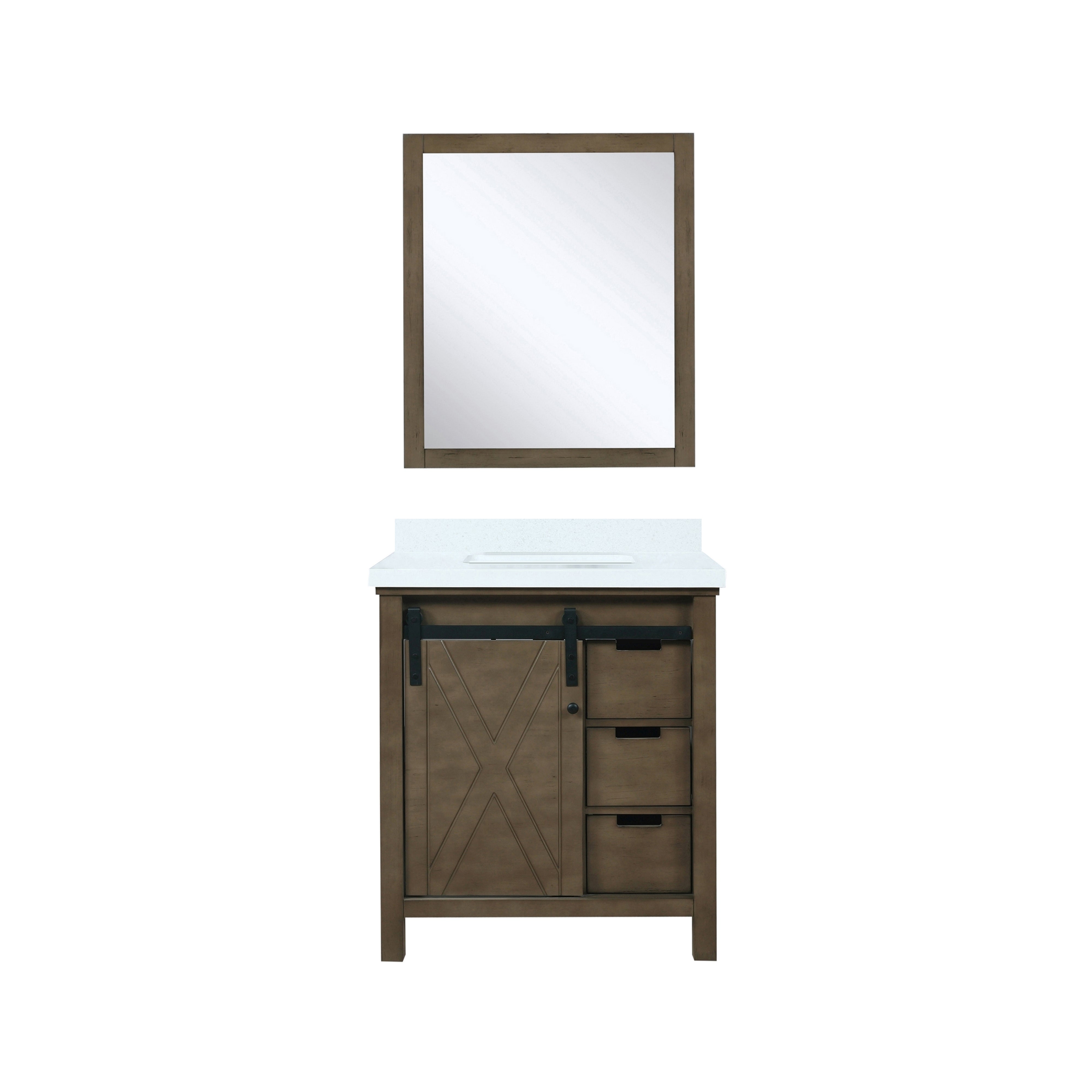 Lexora Marsyas 30 in W x 22 in D Vanity