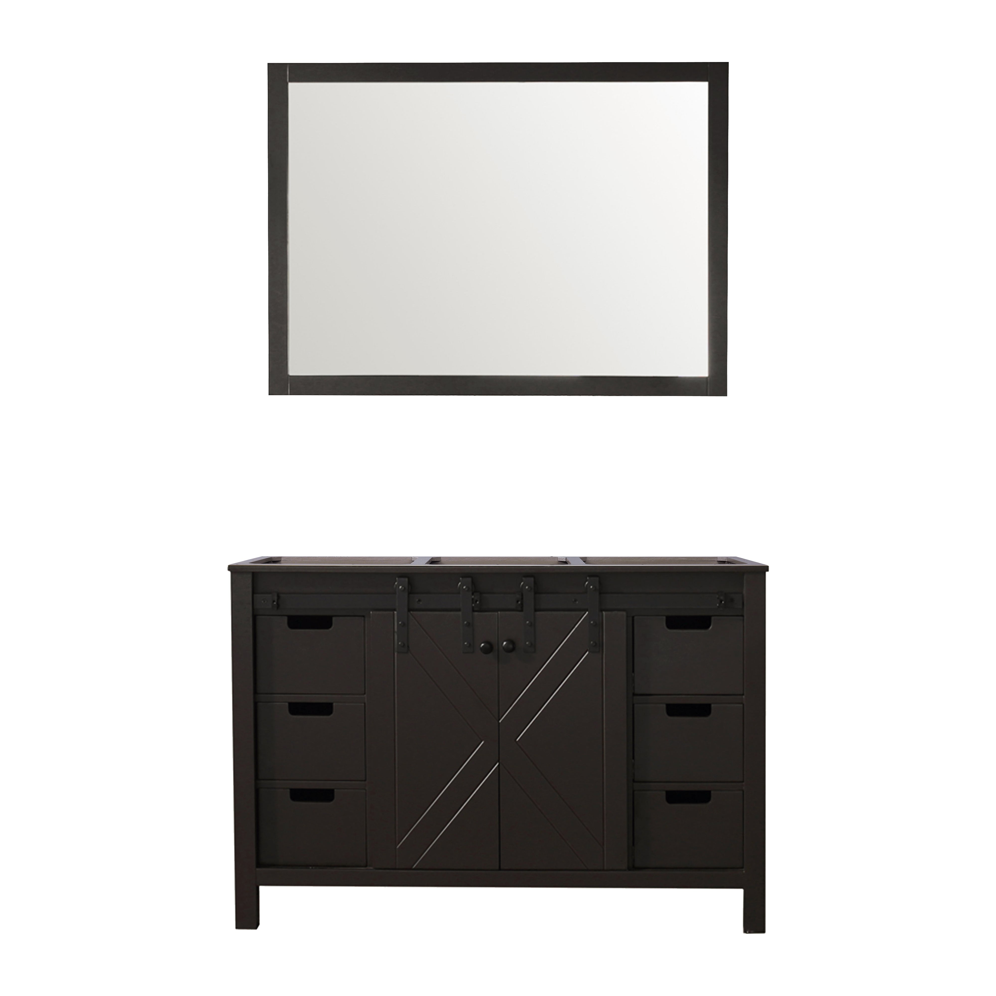 Lexora Marsyas 48 in W x 22 in D Bath Vanity