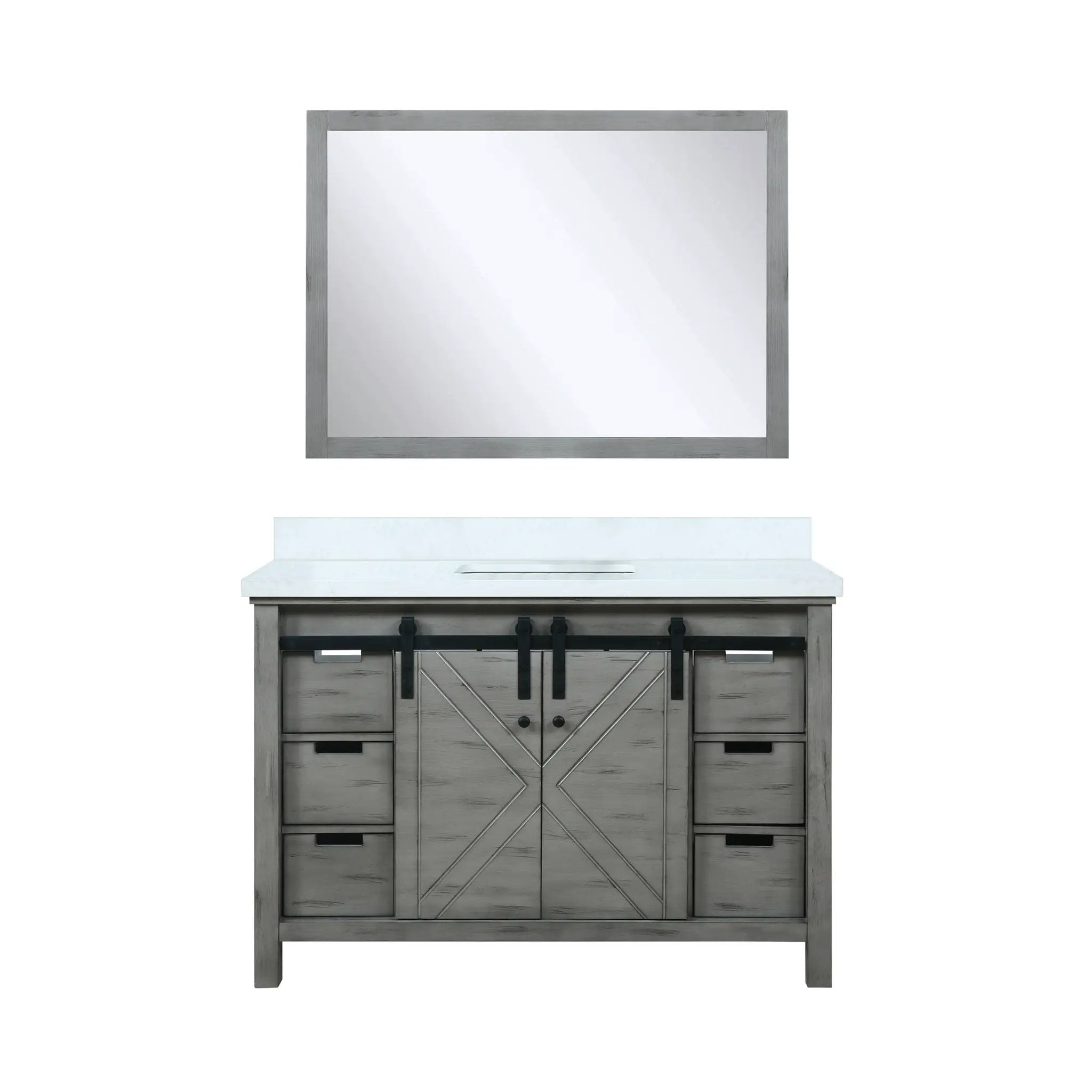 Lexora Marsyas 48 in W x 22 in D Bath Vanity by Lexora