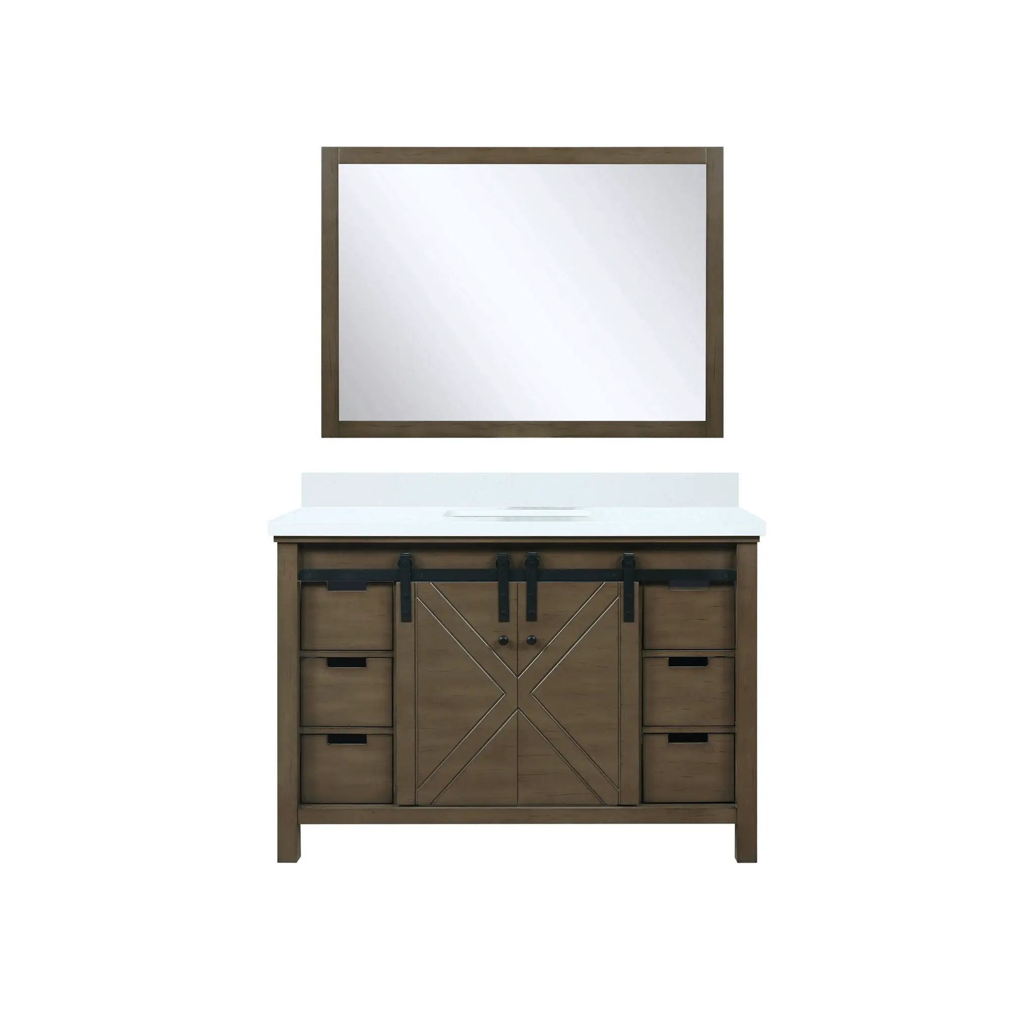 Lexora Marsyas 48 in W x 22 in D Bath Vanity by Lexora