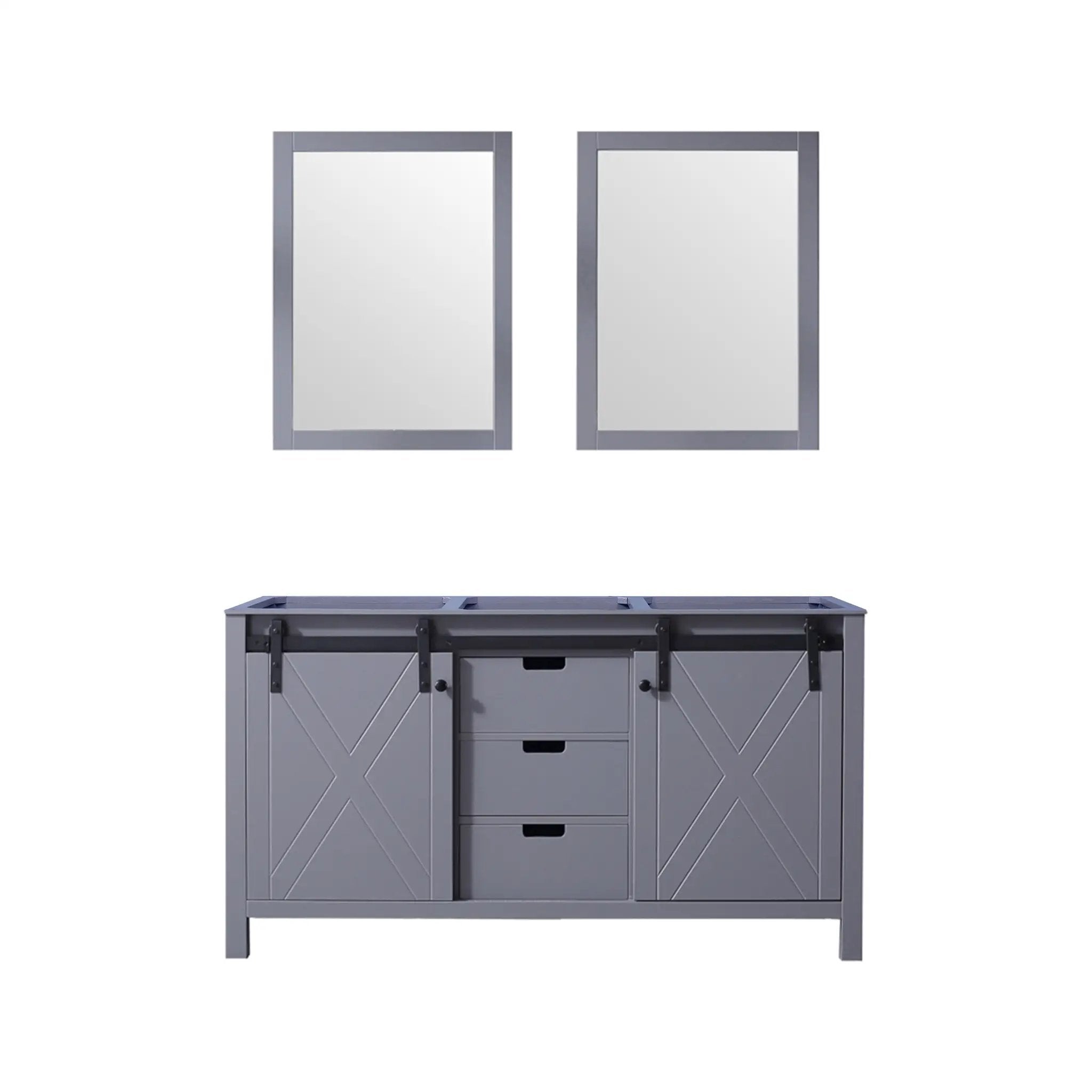 Lexora Marsyas 60 in W x 22 in D Double Bath Vanity by Lexora