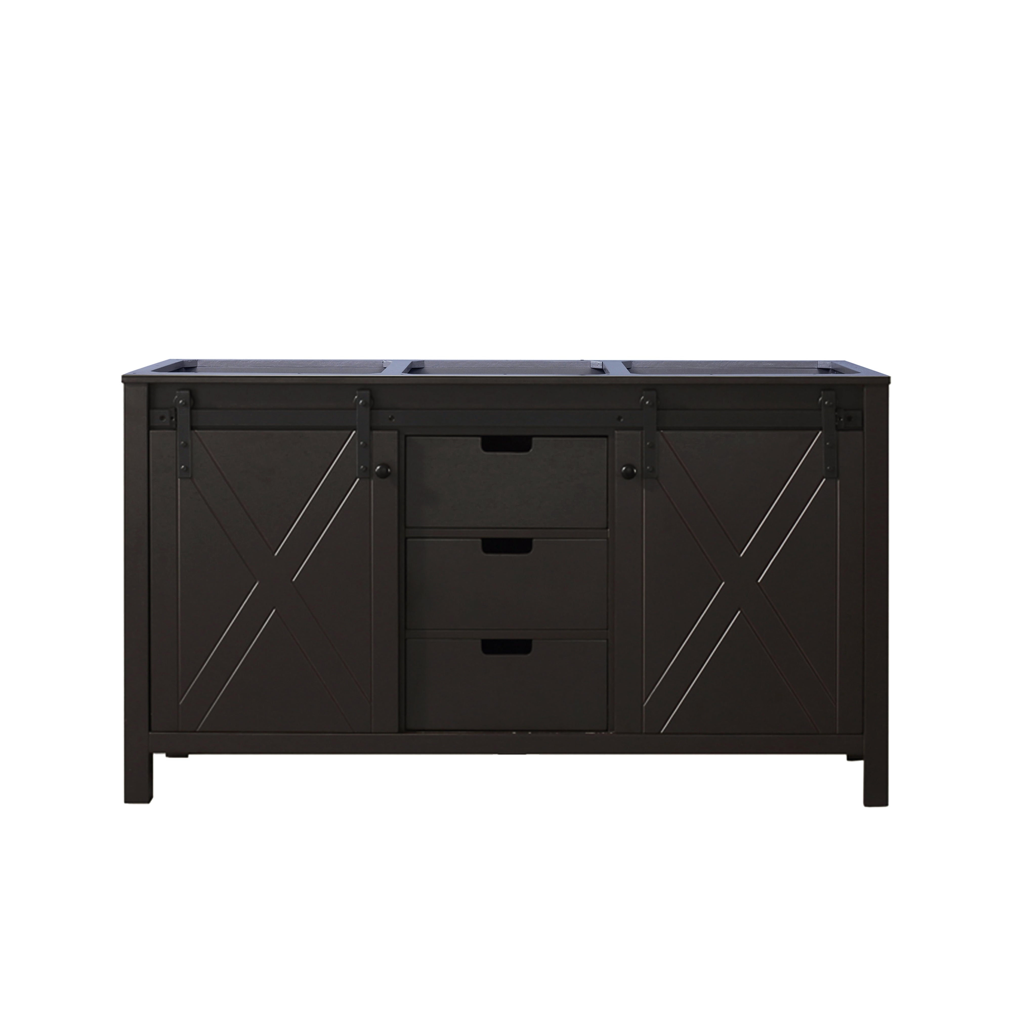 Lexora Marsyas 60 in W x 22 in D Double Bath Vanity