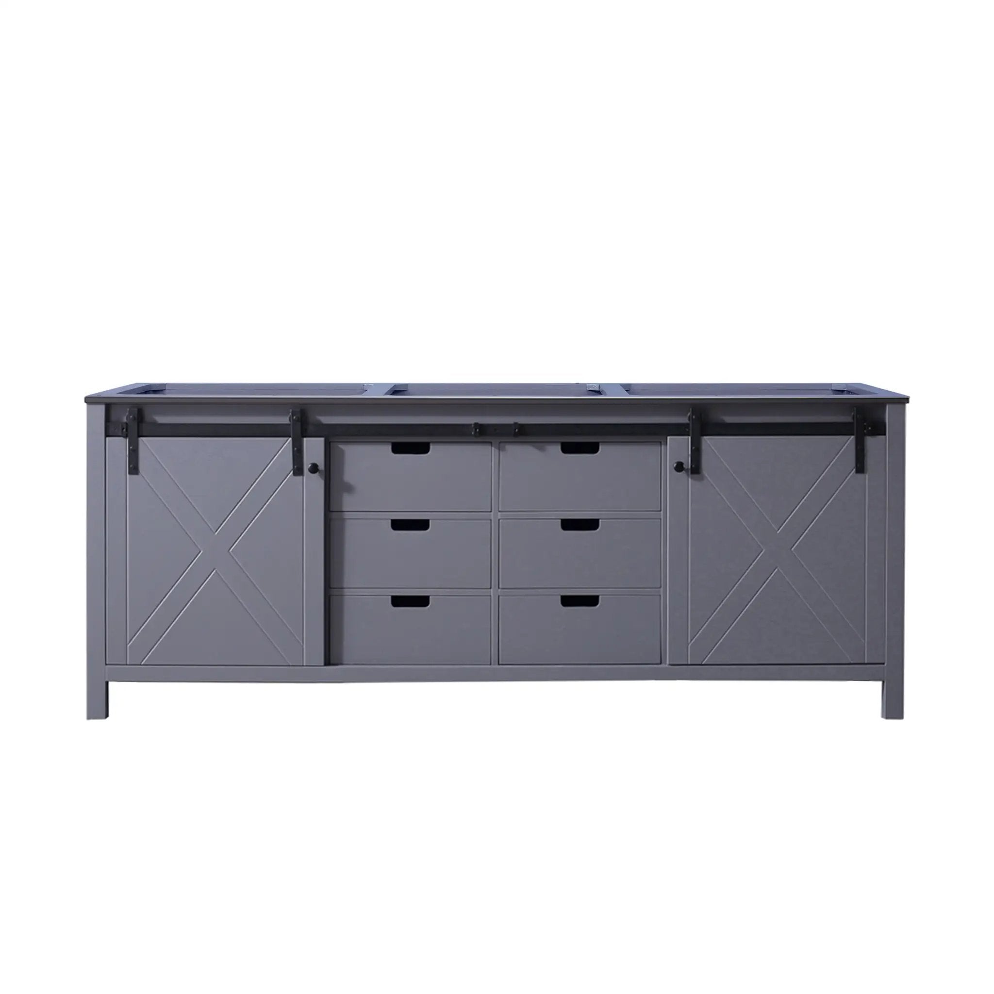 Lexora Marsyas 84 in W x 22 in D Double Bath Vanity by Lexora