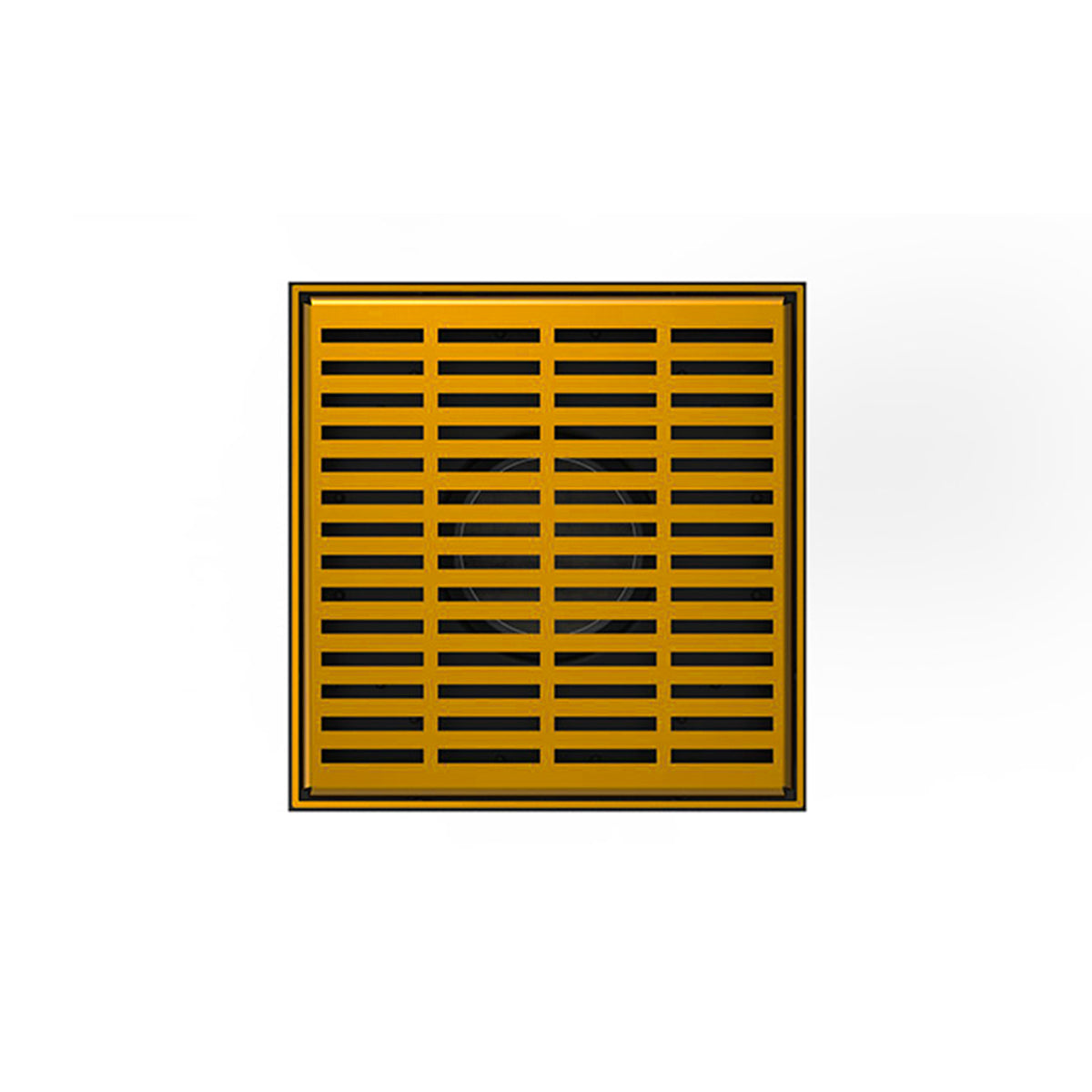 Infinity Drain 5" x 5" LND 5 Slotted Pattern Complete Kit with ABS Drain Body, 2" Outlet