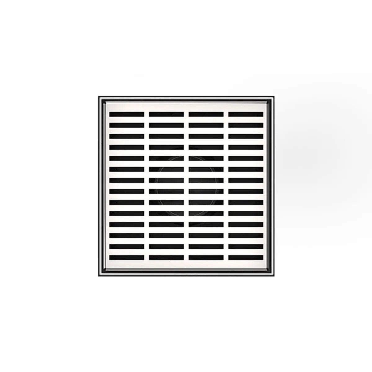 Infinity Drain 5" x 5" LND 5 Slotted Pattern Complete Kit with ABS Drain Body, 2" Outlet by Infinity Drain