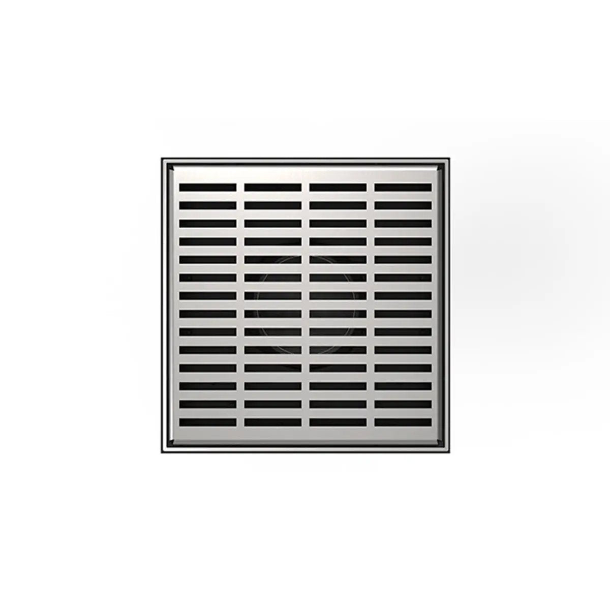 Infinity Drain 5" x 5" LND 5 Slotted Pattern Complete Kit with ABS Drain Body, 2" Outlet by Infinity Drain