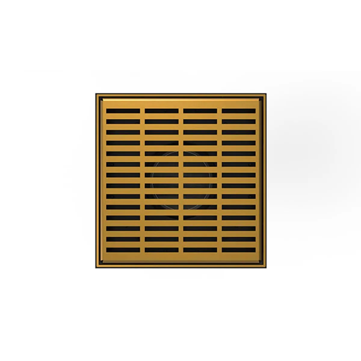Infinity Drain 5" x 5" LND 5 Slotted Pattern Complete Kit with ABS Bonded Flange, 2", 3" and 4" Outlet by Infinity Drain