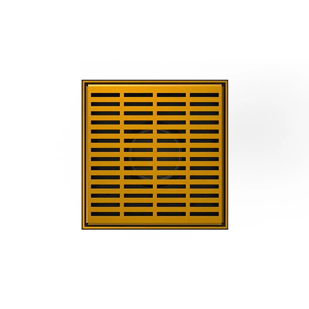 Infinity Drain 5" x 5" LND 5 Slotted Pattern Complete Kit with PVC Bonded Flange, 2", 3" and 4" Outlet by Infinity Drain