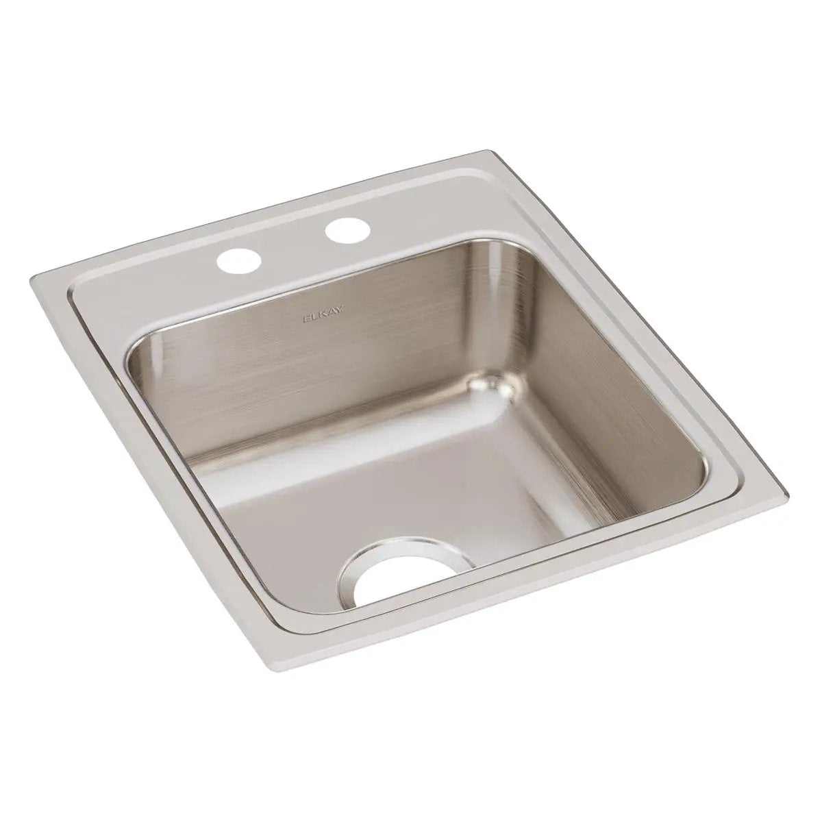 Elkay Lustertone Classic 17" x 20" x 7-5/8" Single Bowl Drop-in Sink by Elkay