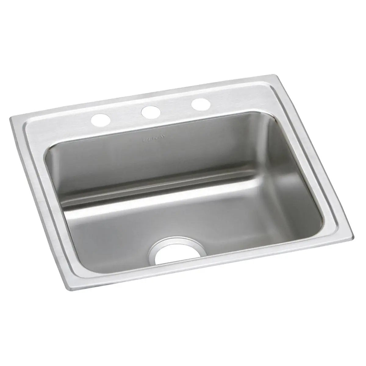 Elkay Lustertone Classic 22" x 19-1/2" x 7-5/8" Single Bowl Drop-in Sink by Elkay
