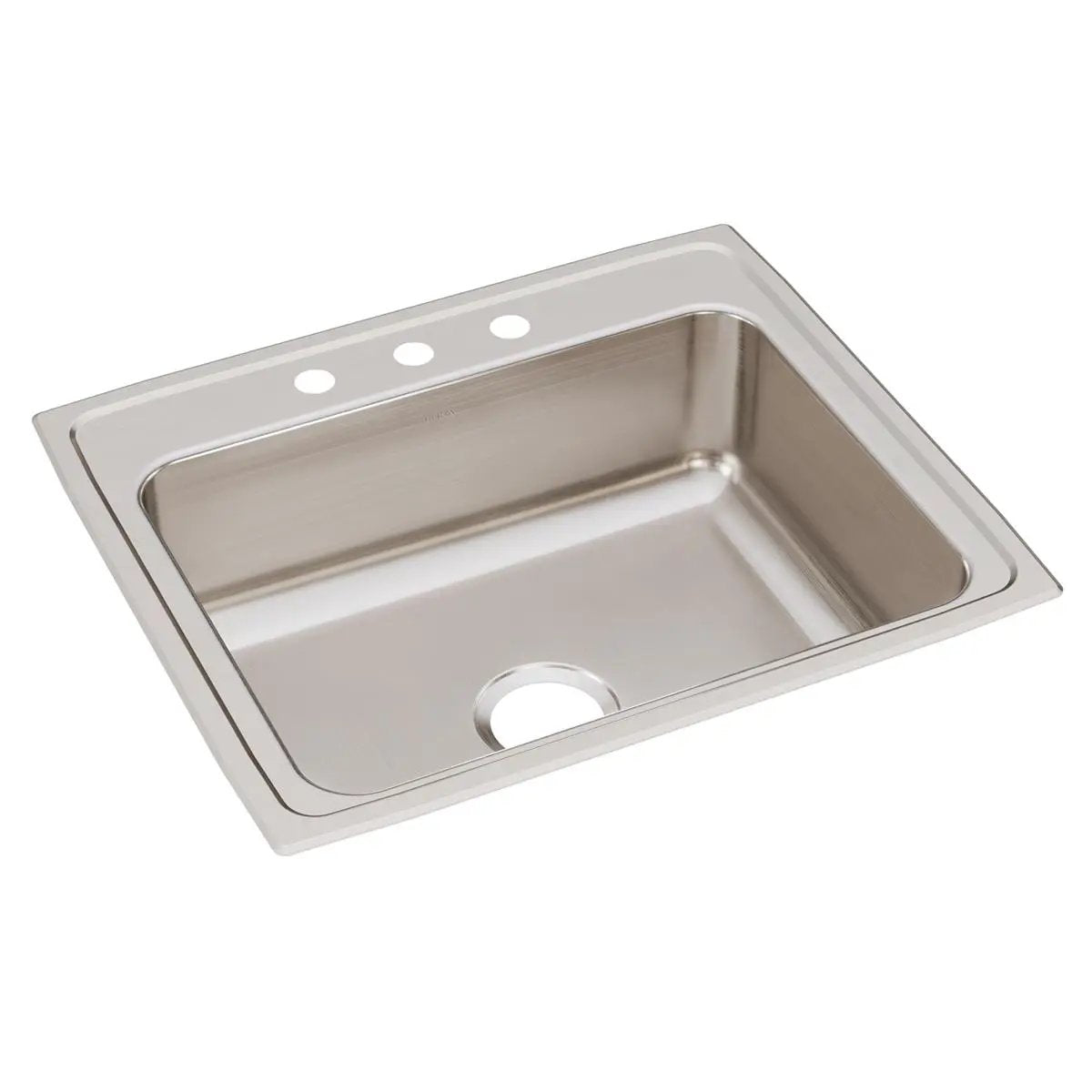 Elkay Lustertone Classic 25" x 21-1/4" x 7-7/8" Single Bowl Drop-in Sink with Quick-clip by Elkay