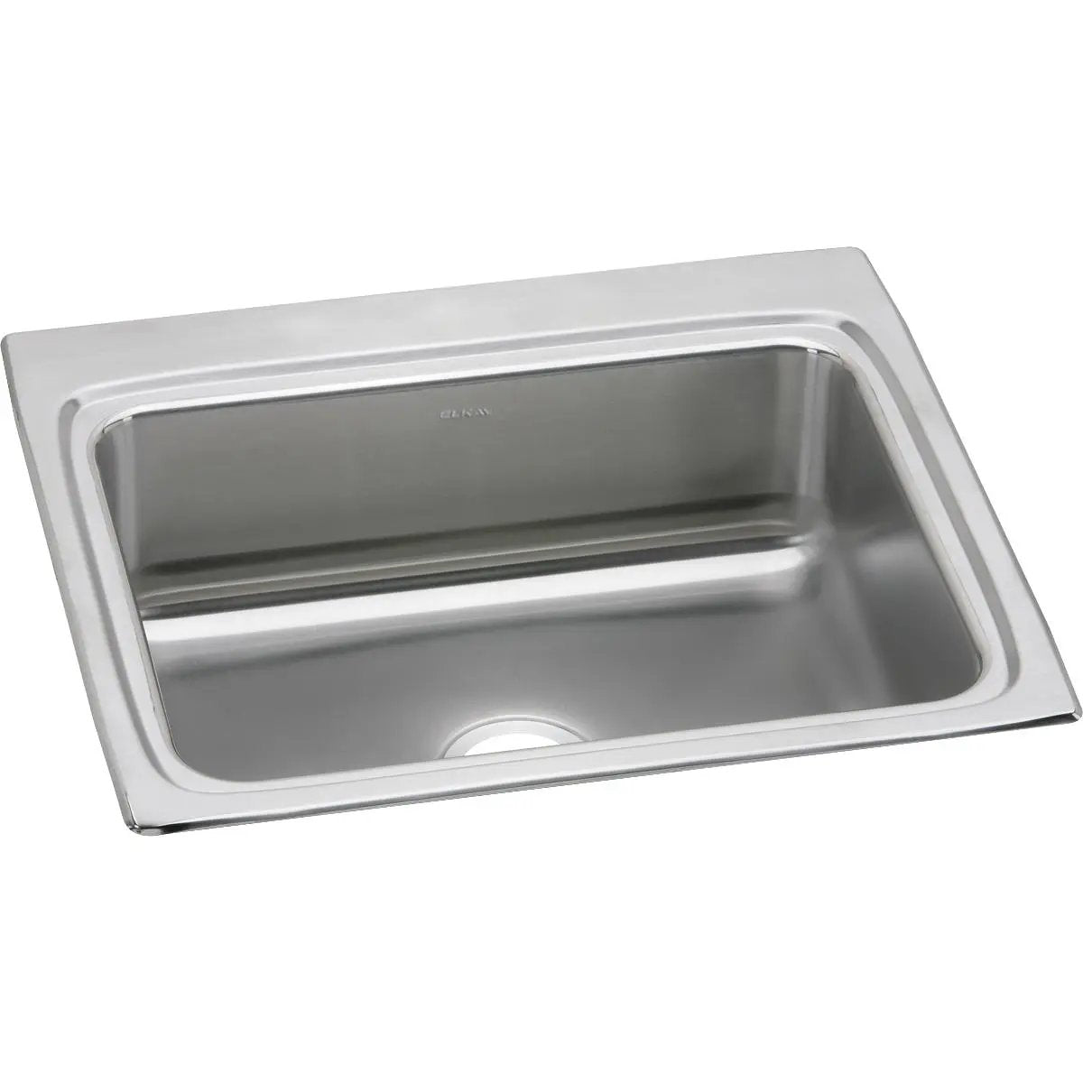 lustertone single bowl drop-in sink