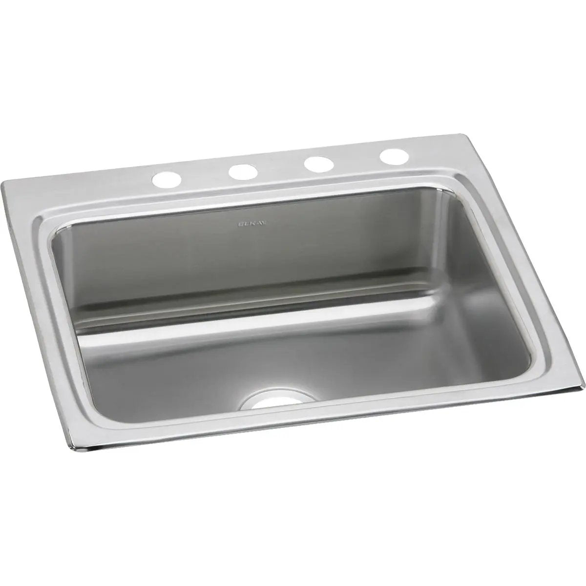 Elkay Lustertone Classic 25" x 22" x 8-1/8" Single Bowl Drop-in Sink by Elkay