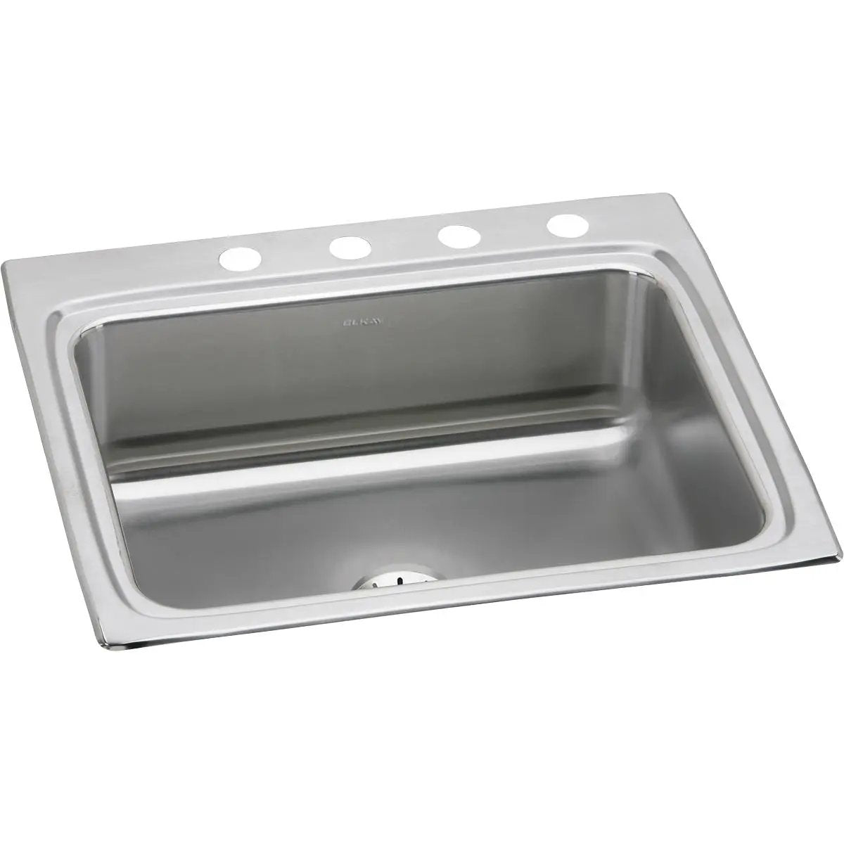 Elkay Lustertone Classic 25" x 22" x 8-1/8" Single Bowl Drop-in Sink with Perfect Drain by Elkay