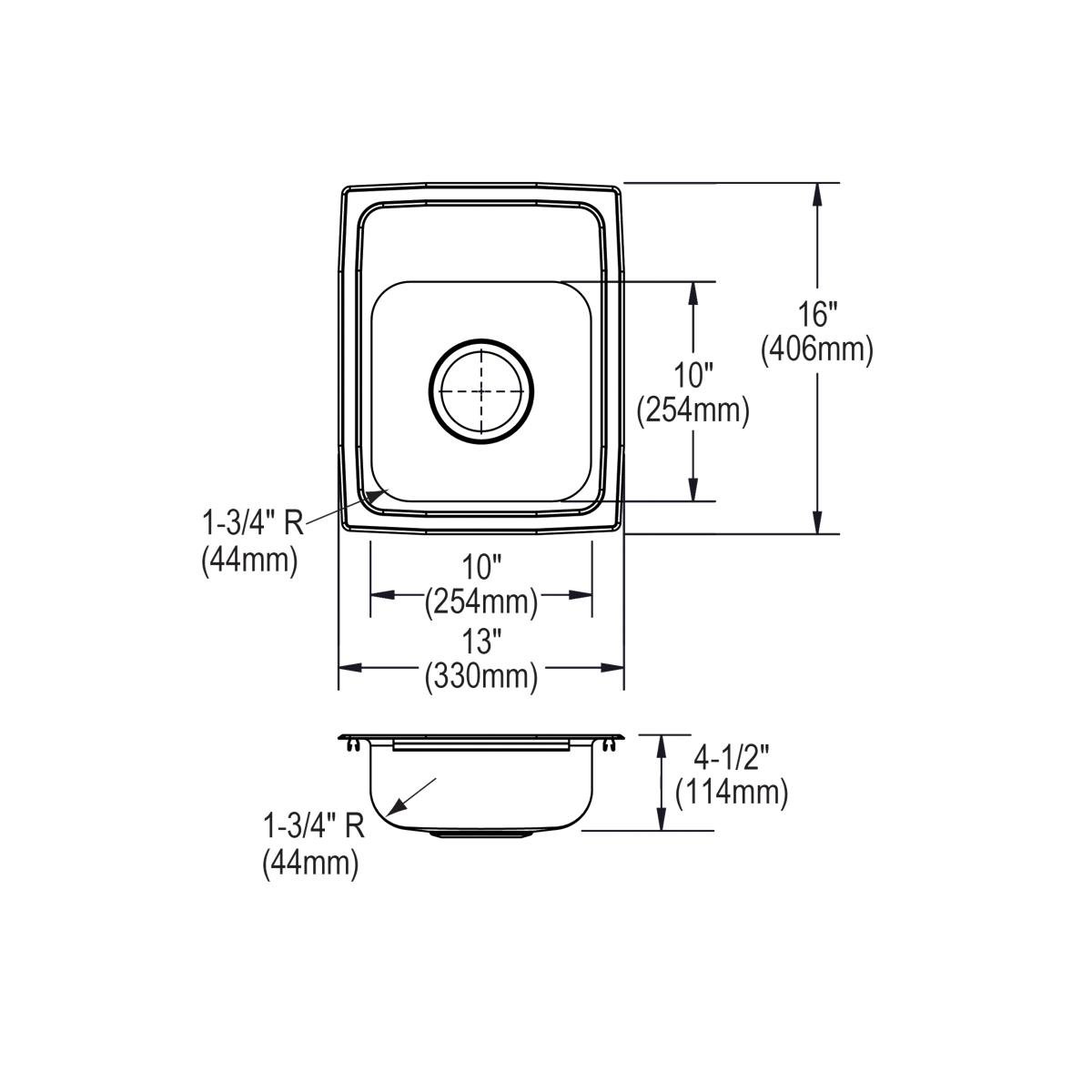 lustrous satin ada sink
