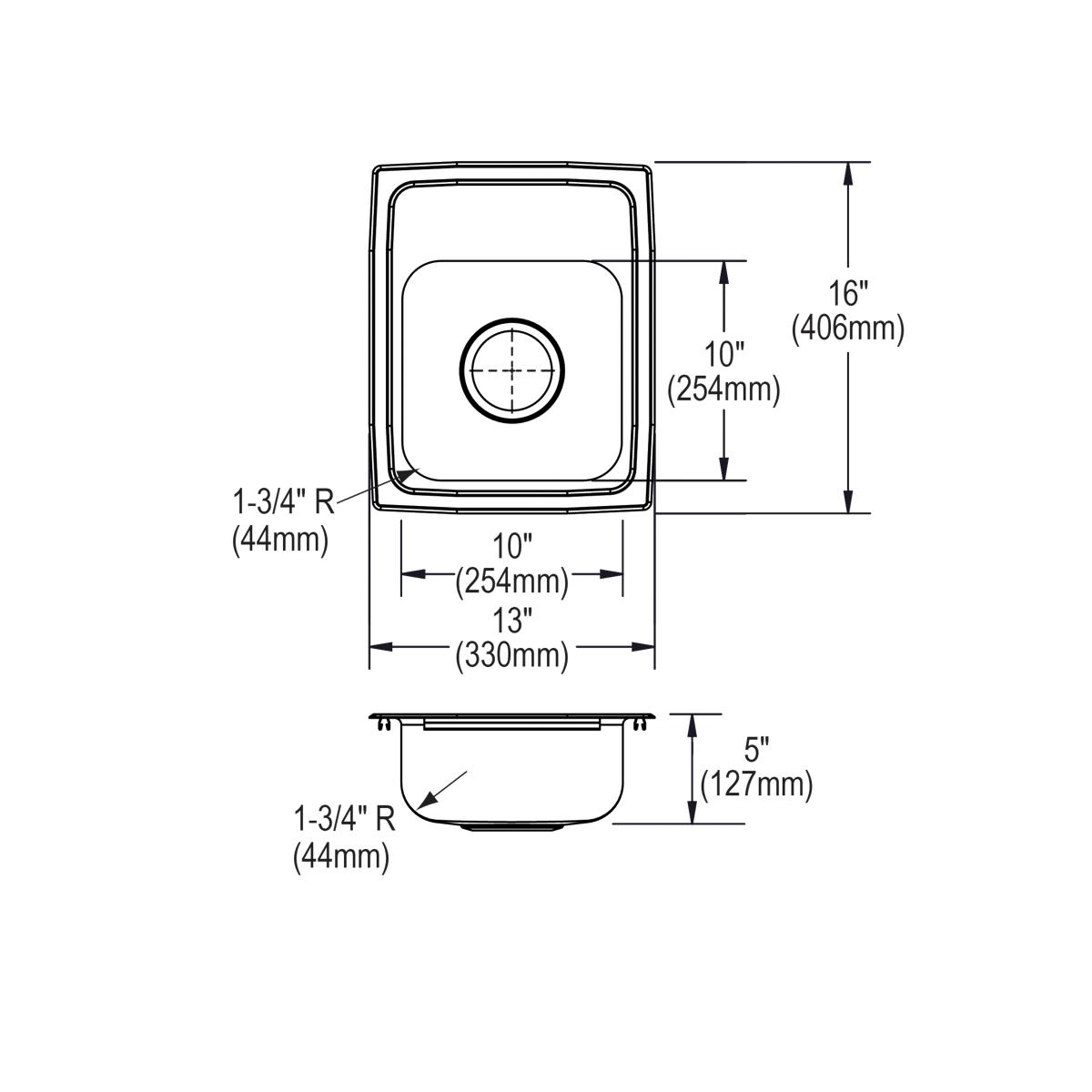 lustrous satin ada sink