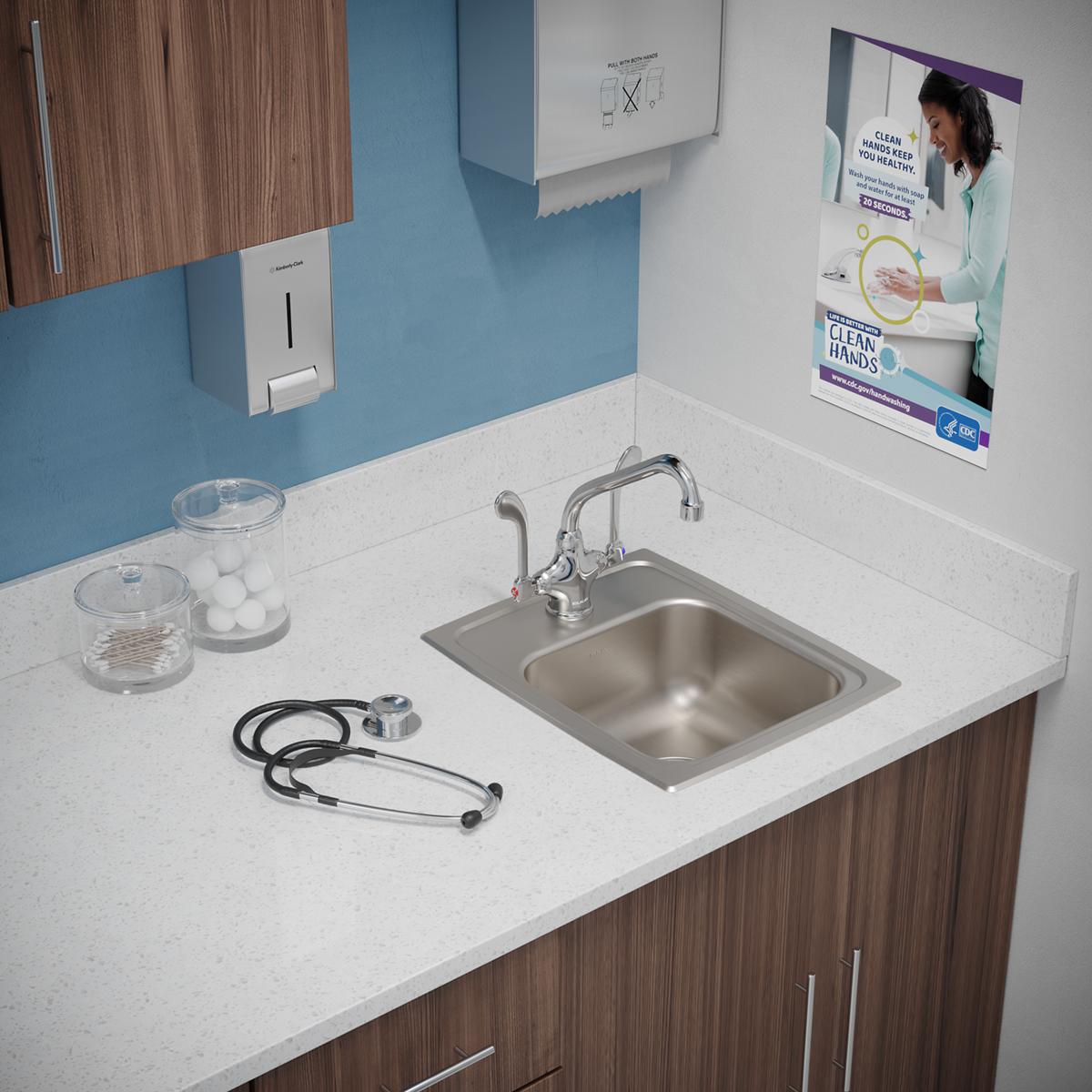 lustrous satin ada sink