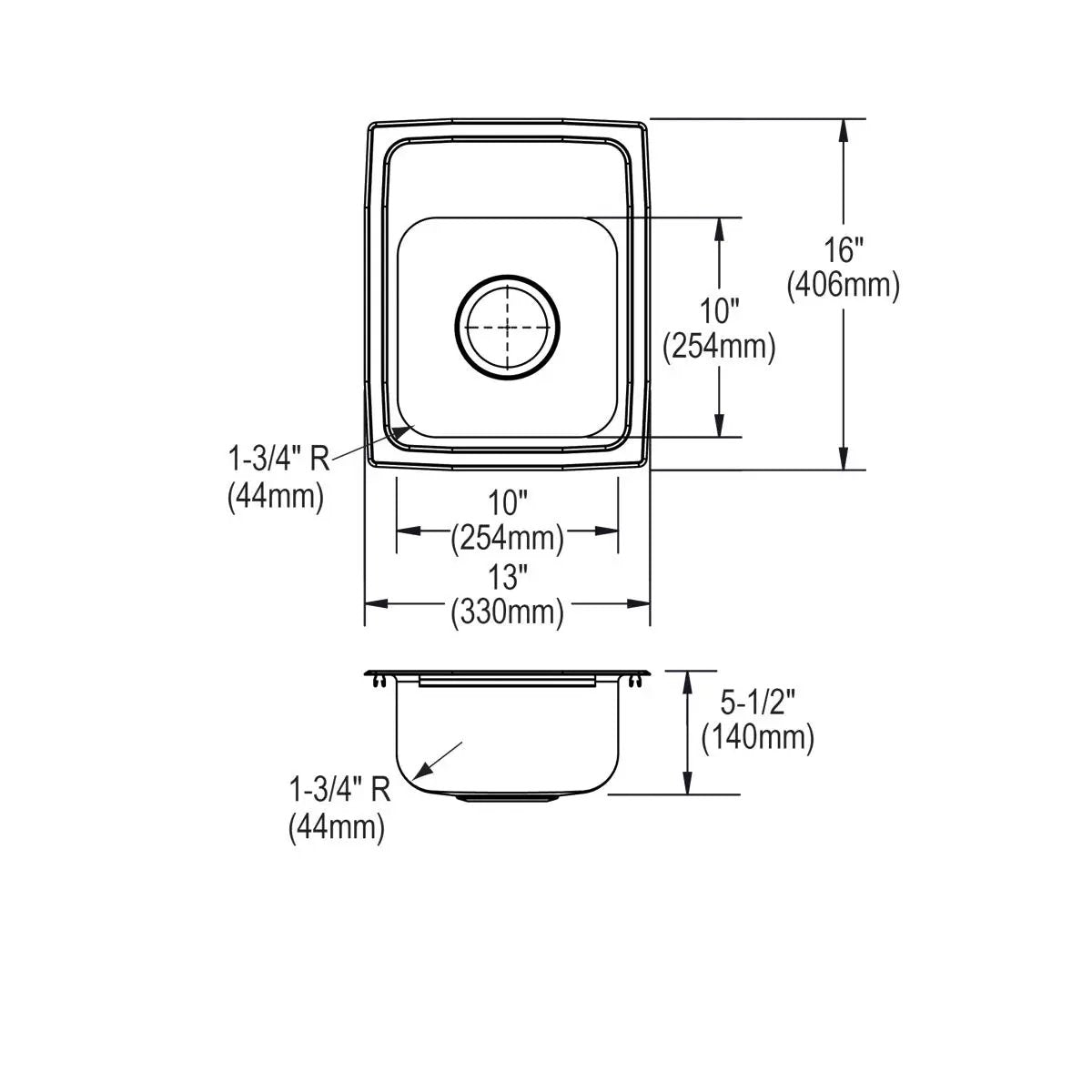 lustrous satin ada sink