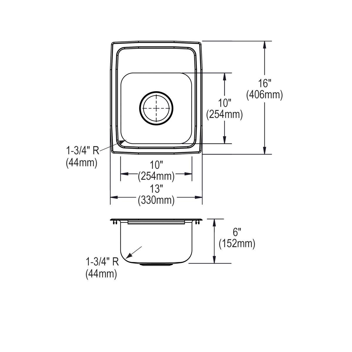 lustrous satin ada sink