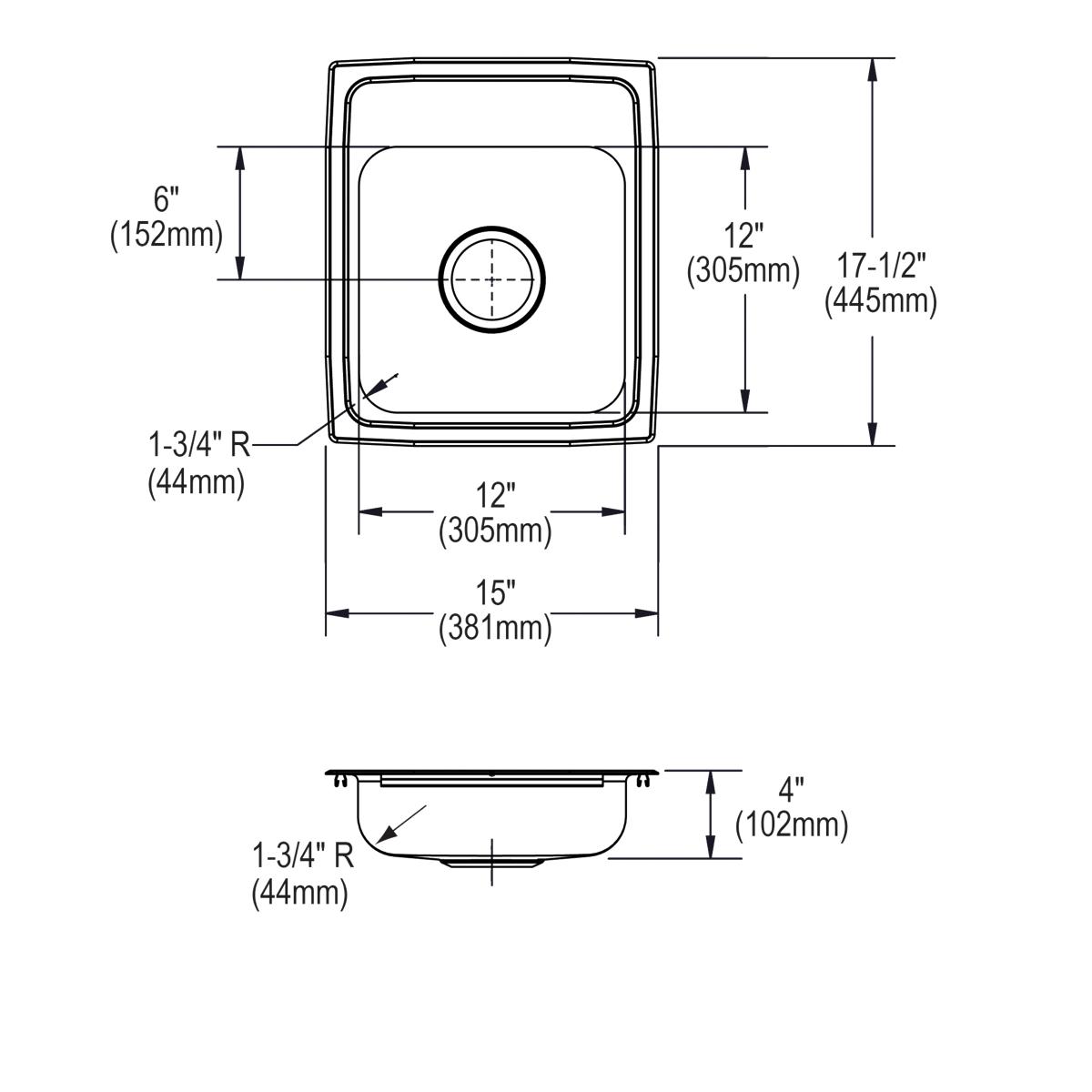 lustrous satin ada sink