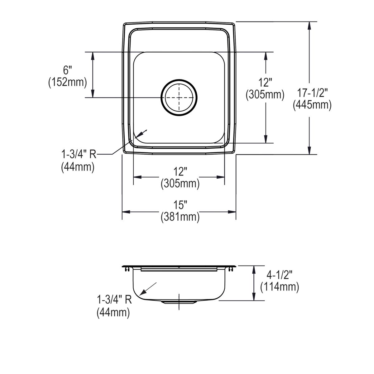 lustrous satin ada sink