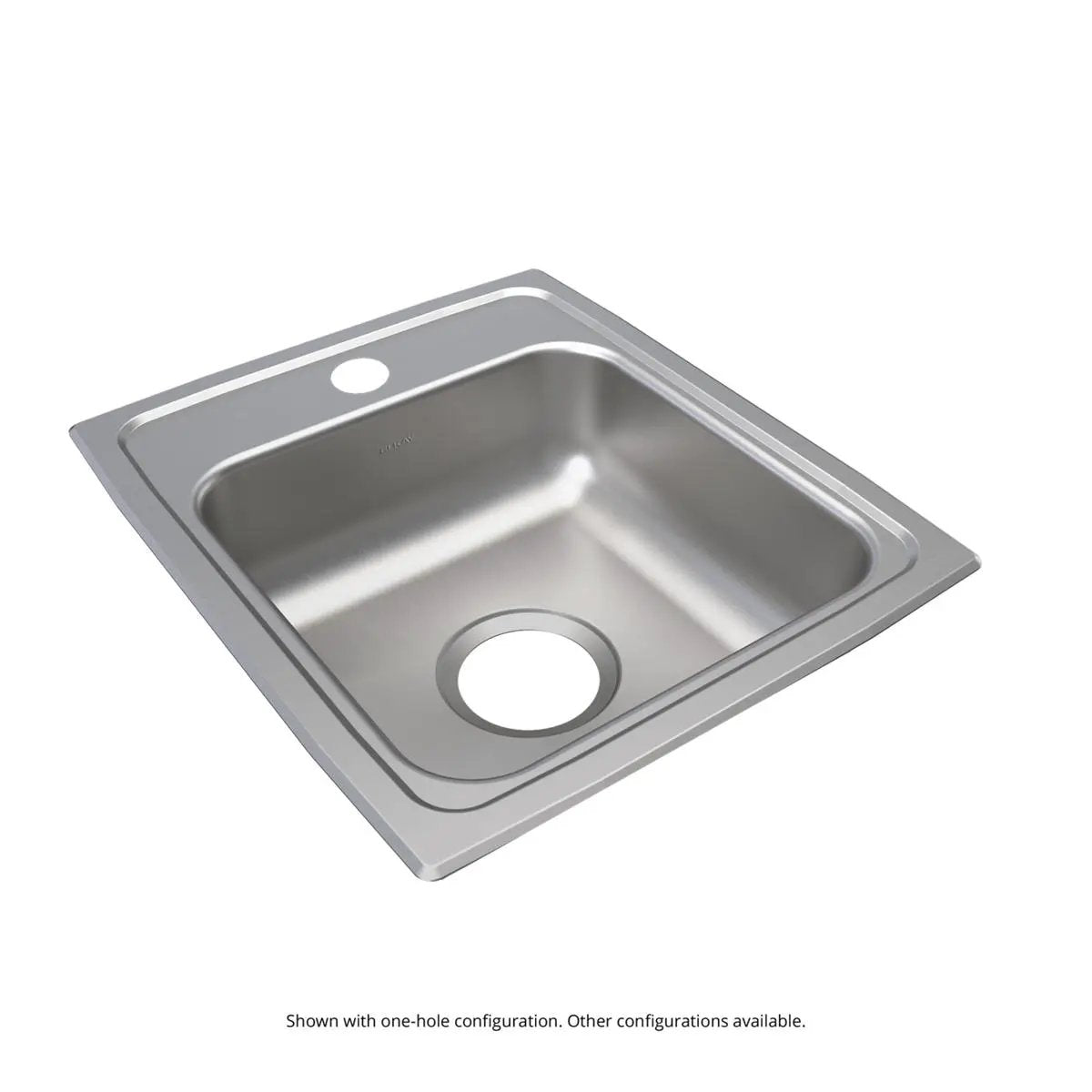 Elkay Lustertone Classic 15" x 17-1/2" x 6-1/2" Single Bowl Drop-in ADA Sink by Elkay