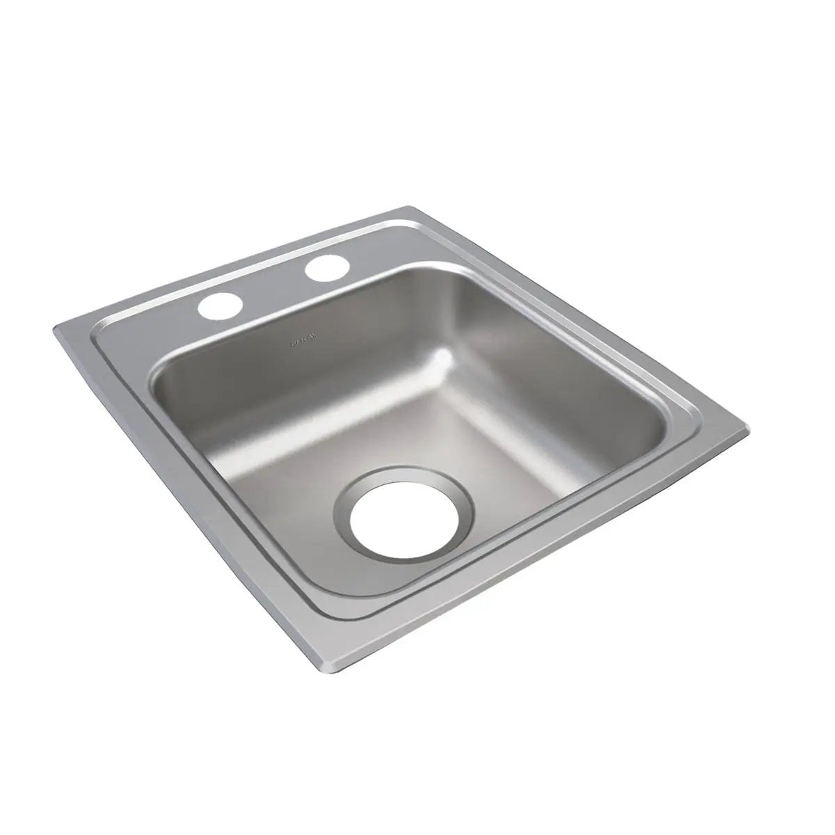 Elkay Lustertone Classic 15" x 17-1/2" x 5-1/2" Single Bowl Drop-in ADA Sink by Elkay