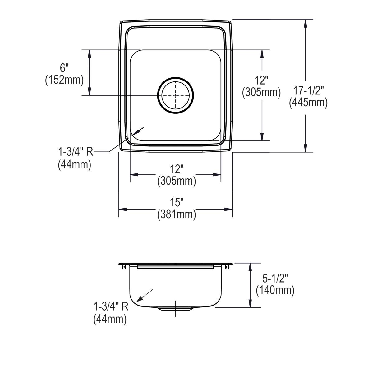 lustrous satin ada sink