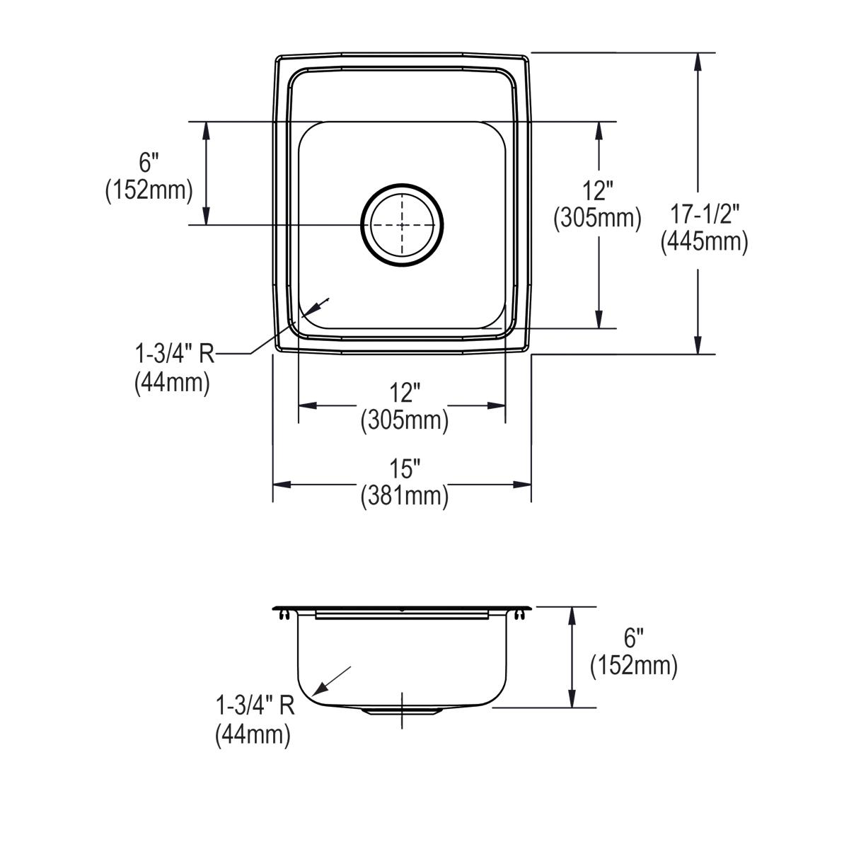lustrous satin ada sink